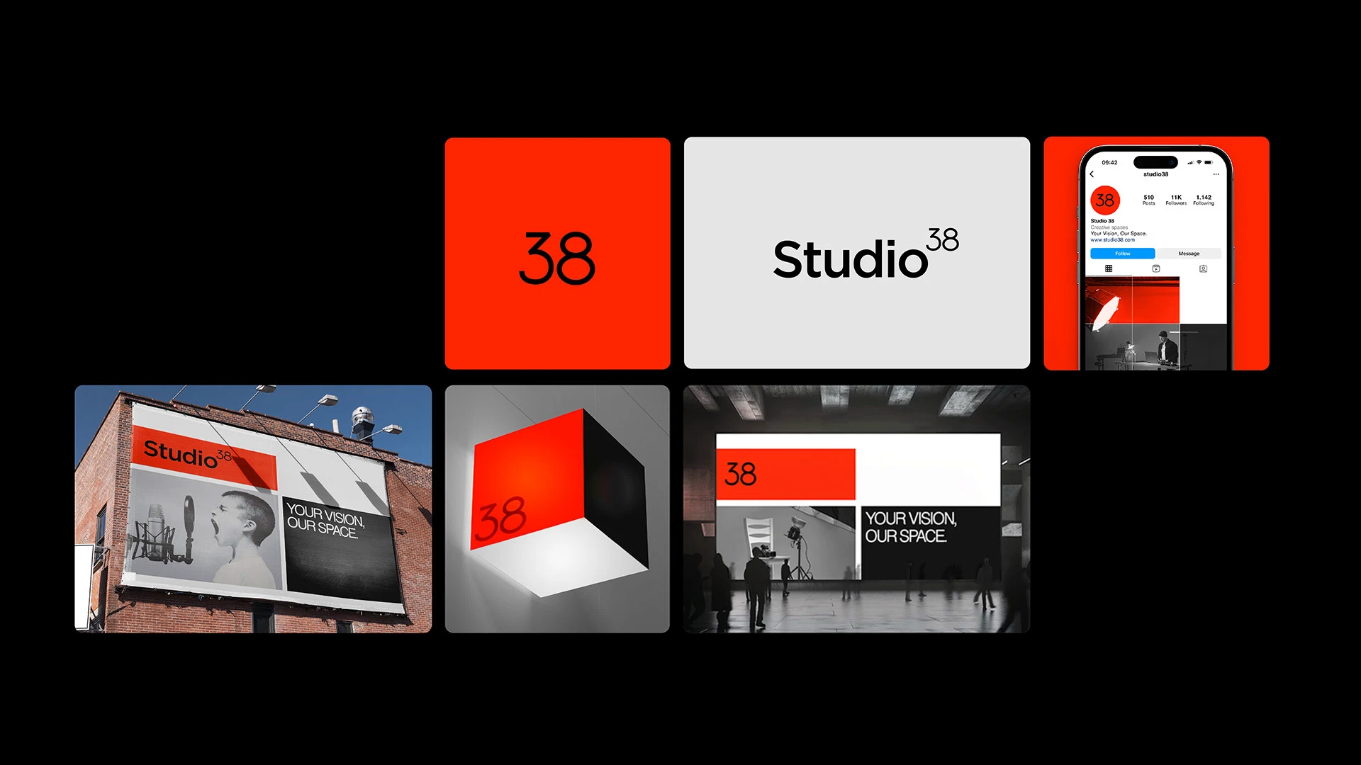 Studio 38 - Brand Identity — Изображение №2 — Брендинг на Dprofile