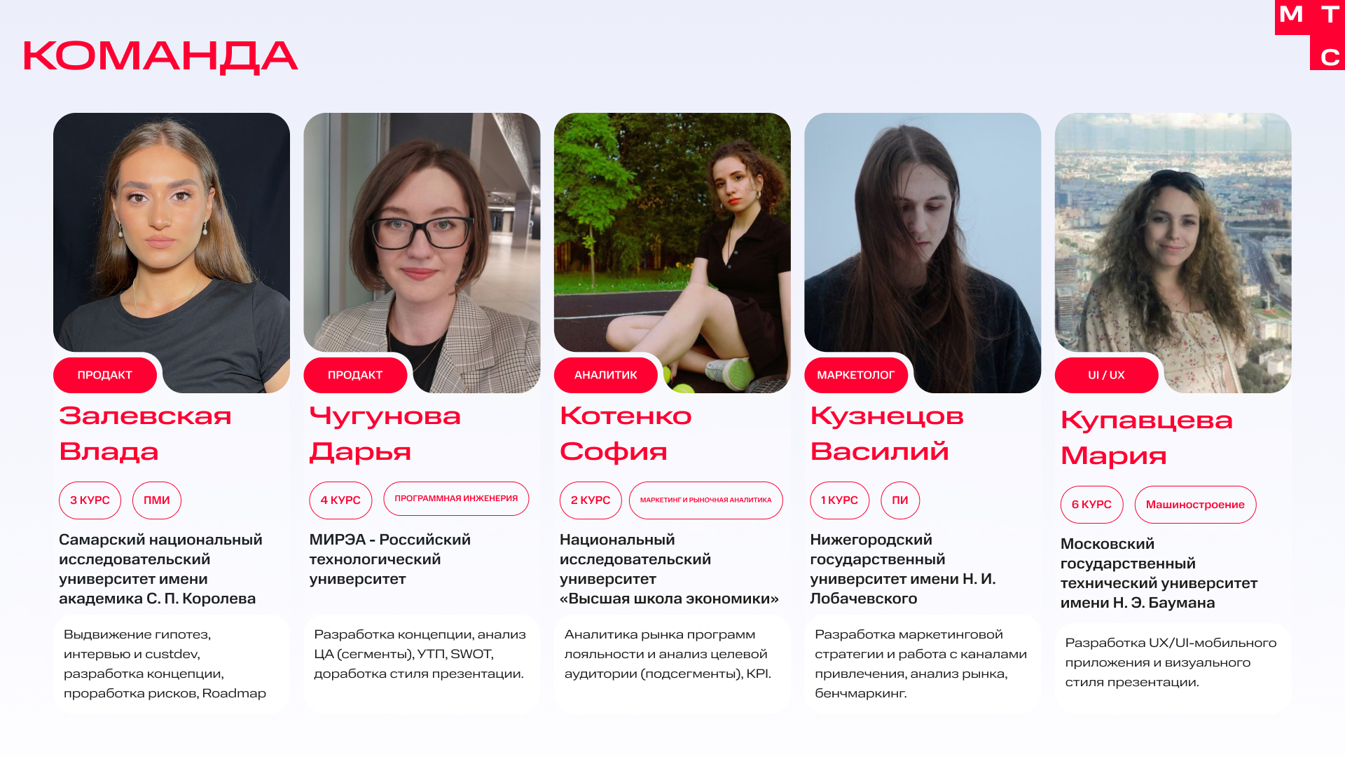 Программа лояльности | MTS app — Изображение №11 — Интерфейсы, Маркетинг на Dprofile