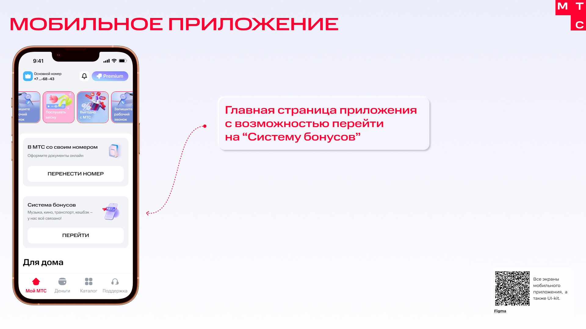 Программа лояльности | MTS app — Изображение №7 — Интерфейсы, Маркетинг на Dprofile