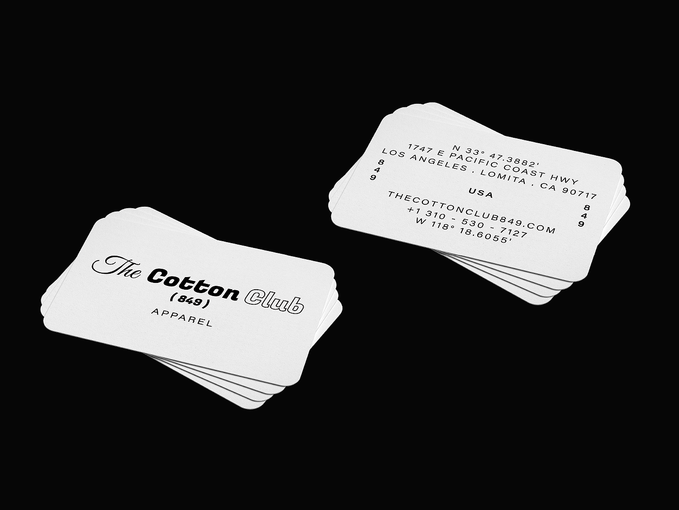 The Cotton Club 849 — Изображение №12 — Брендинг, Графика на Dprofile