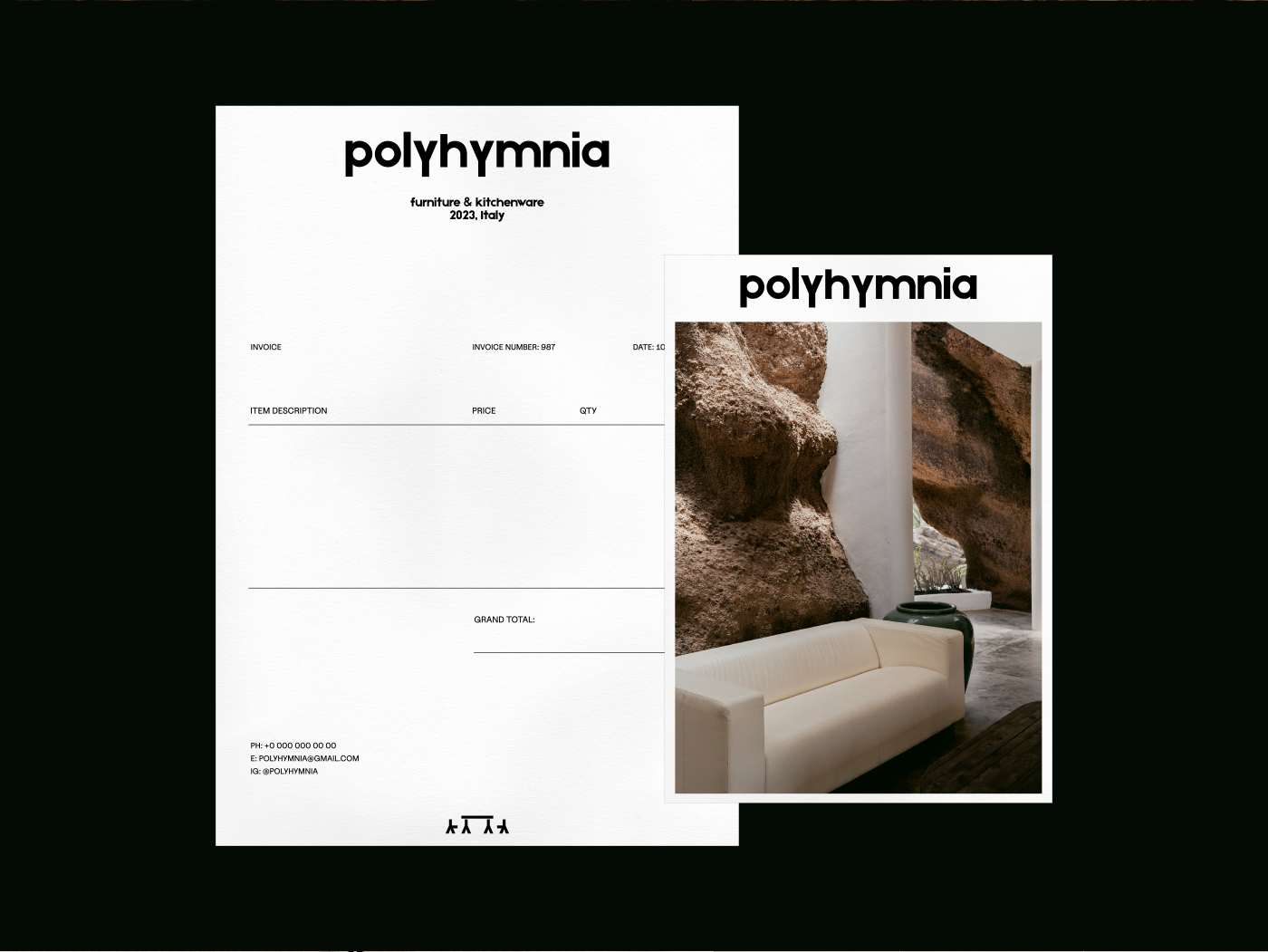 Polyhymnia — Изображение №4 — Брендинг, Графика на Dprofile