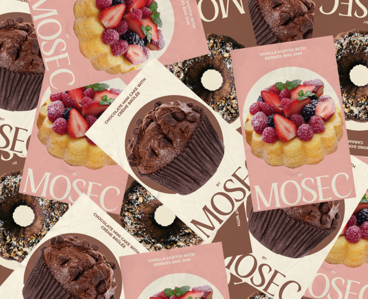 by Mosec patisserie — Брендинг, Графика на Dprofile