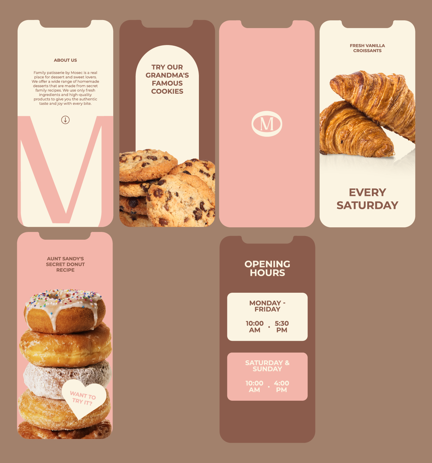 by Mosec patisserie — Изображение №5 — Брендинг, Графика на Dprofile