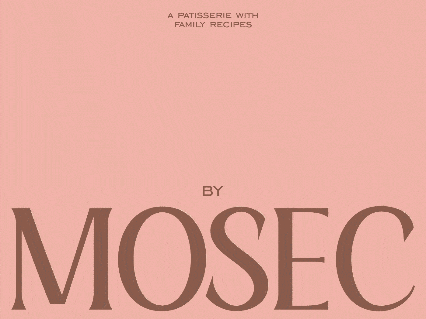 by Mosec patisserie — Изображение №1 — Брендинг, Графика на Dprofile