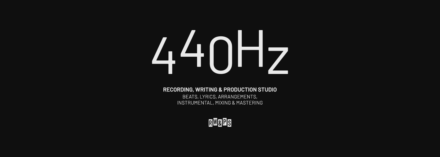 440 Hz Sound Studio – visual identity — Изображение №1 — Брендинг, Графика на Dprofile