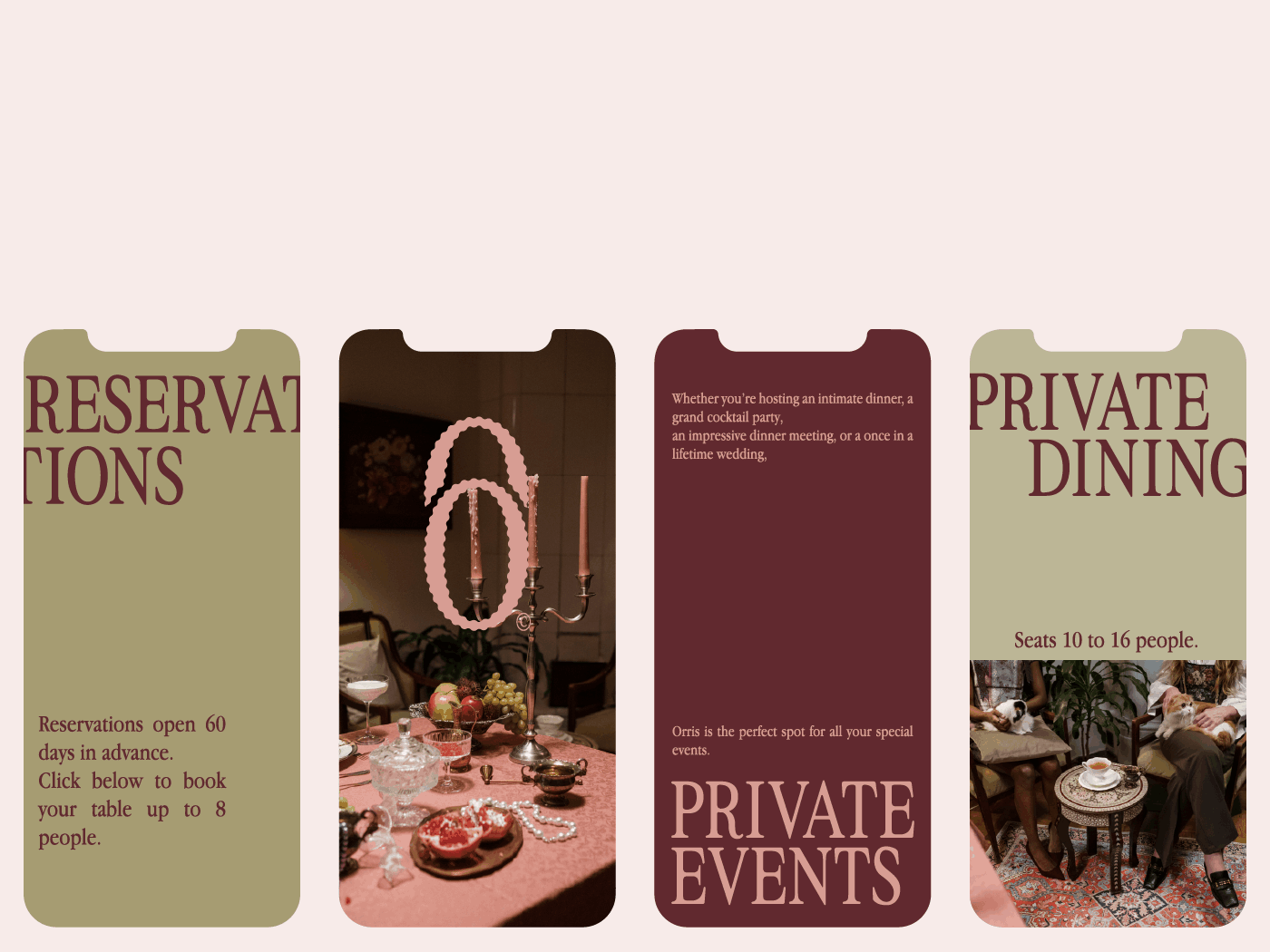 ORRIS Cocktail Bar — Изображение №7 — Брендинг, Графика на Dprofile