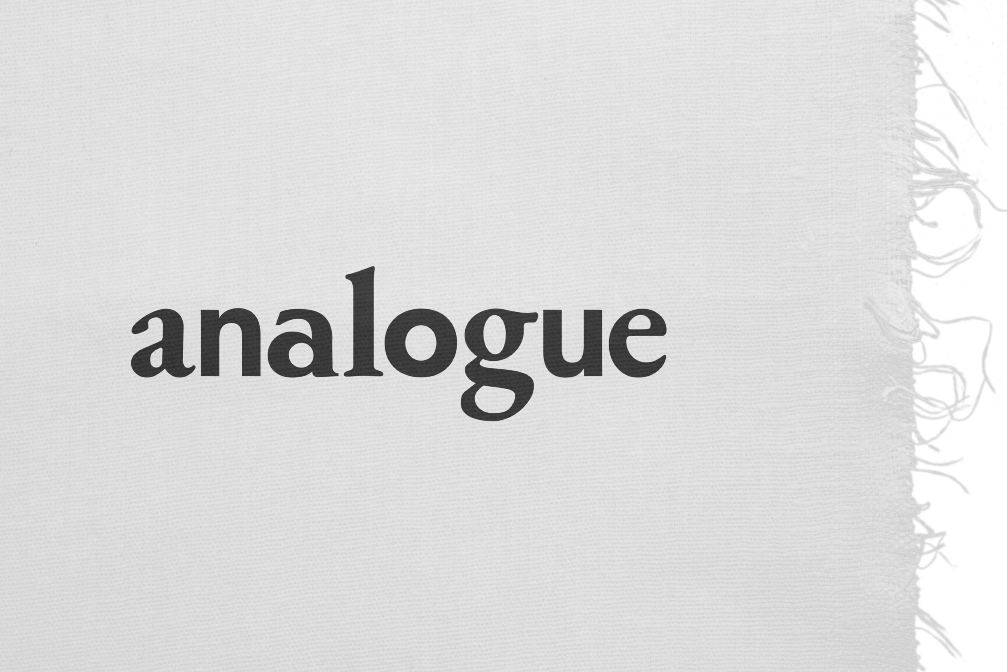 Analogue — Изображение №2 — Брендинг, Графика на Dprofile