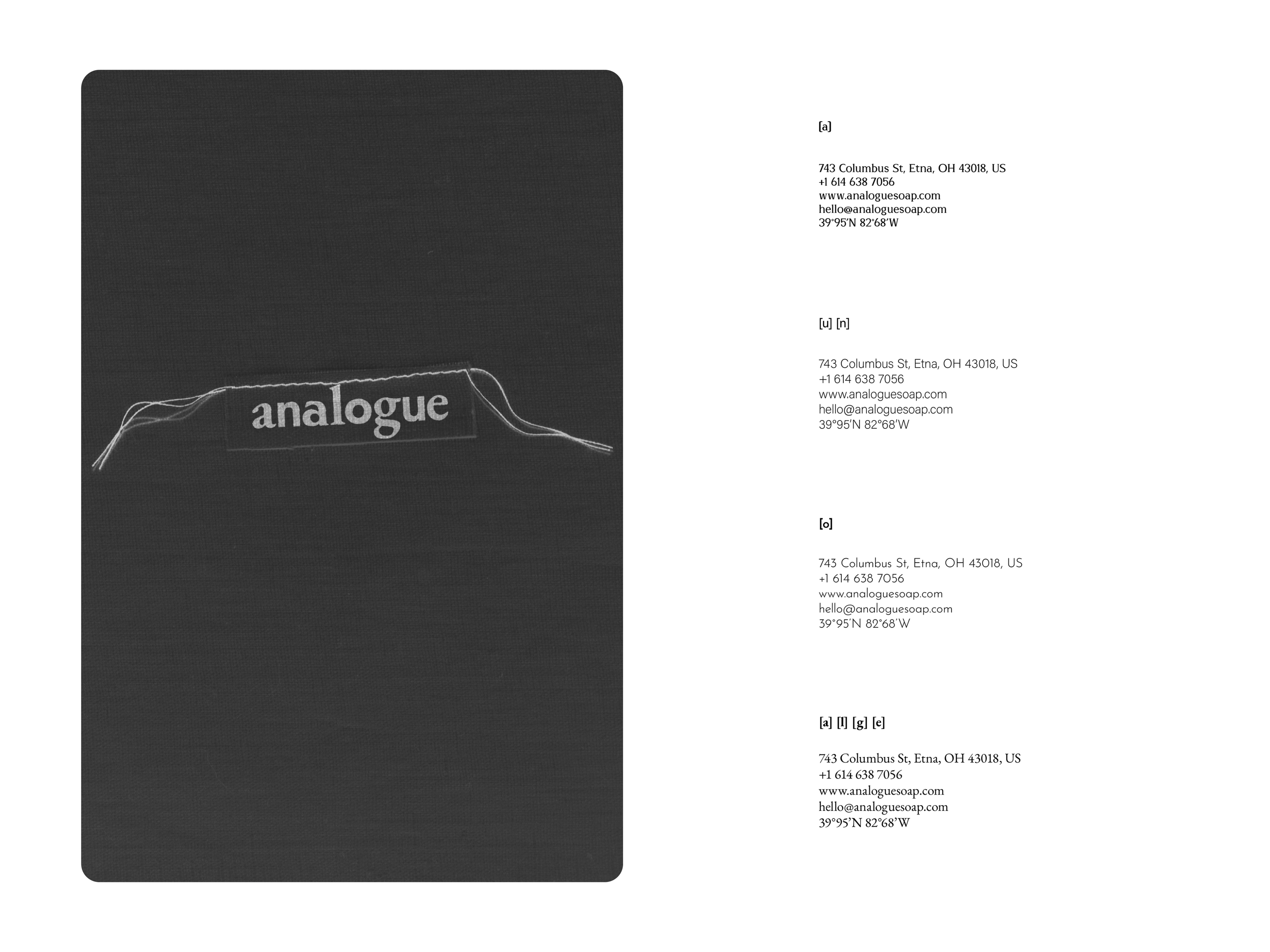 Analogue — Изображение №7 — Брендинг, Графика на Dprofile