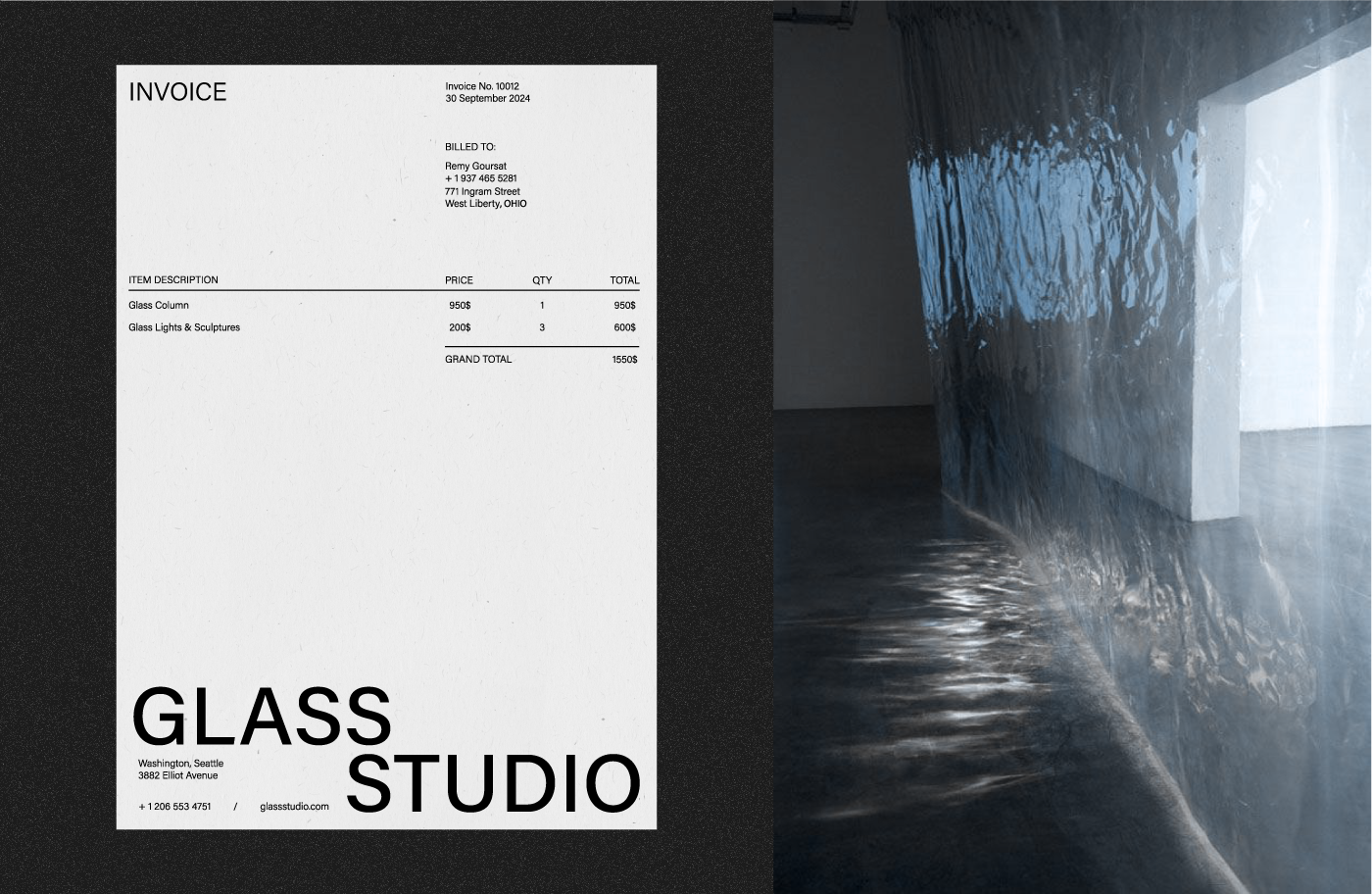 GLASSSTUDIO — Изображение №5 — Брендинг, Графика на Dprofile