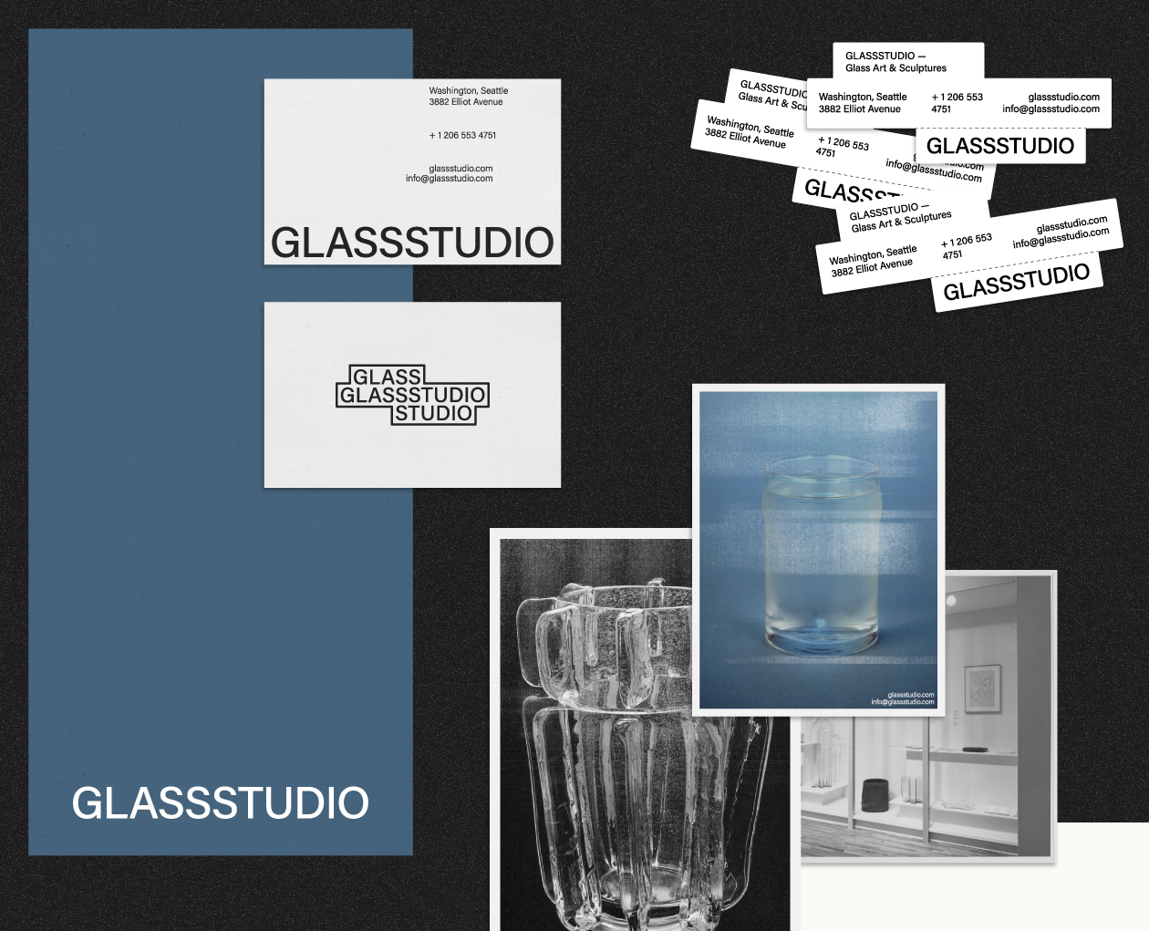 GLASSSTUDIO — Брендинг, Графика на Dprofile