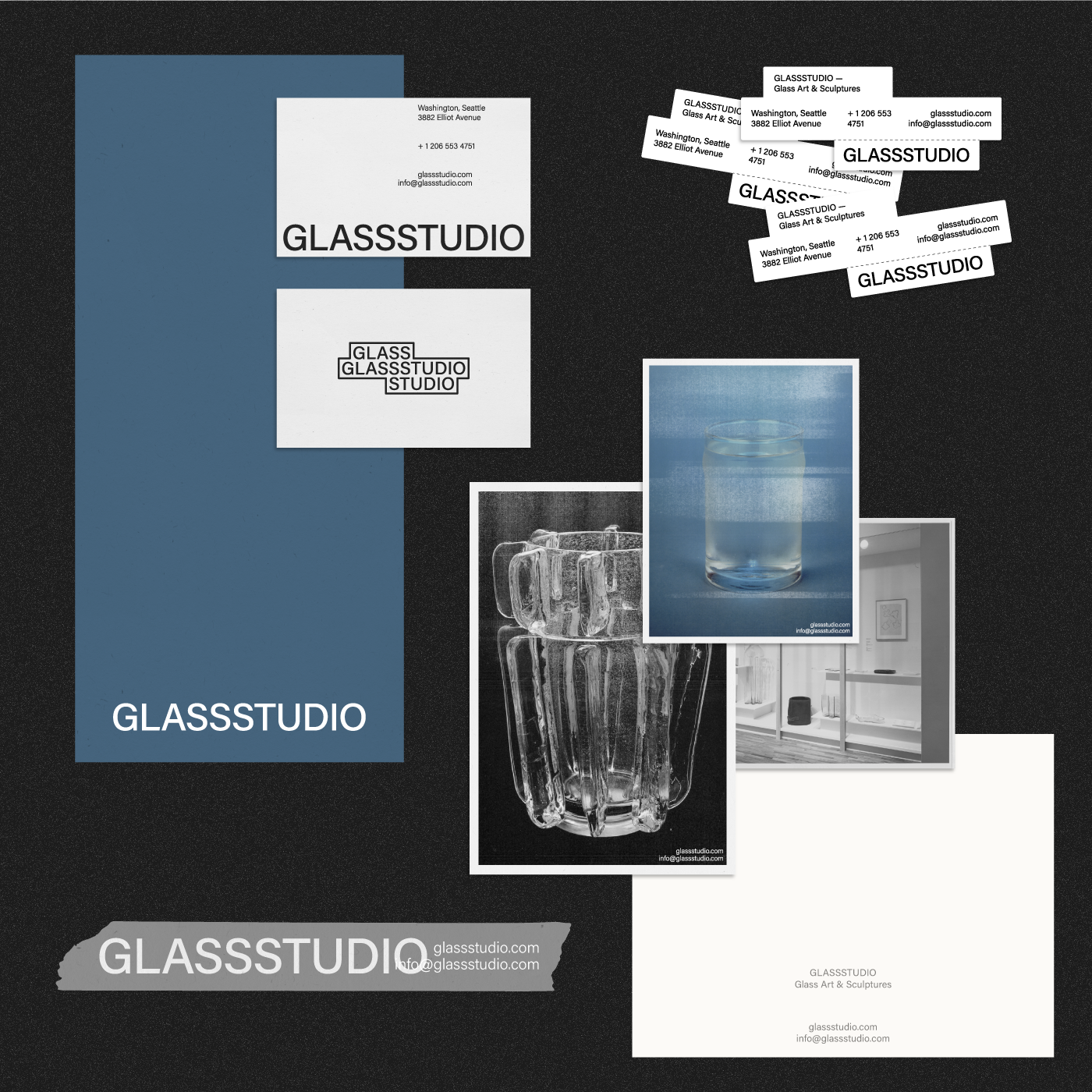 GLASSSTUDIO — Изображение №3 — Брендинг, Графика на Dprofile
