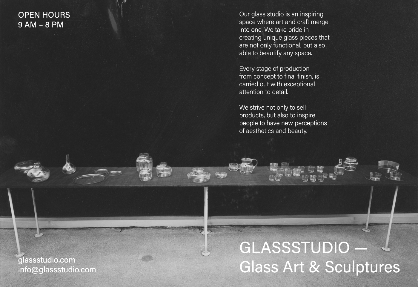 GLASSSTUDIO — Изображение №2 — Брендинг, Графика на Dprofile