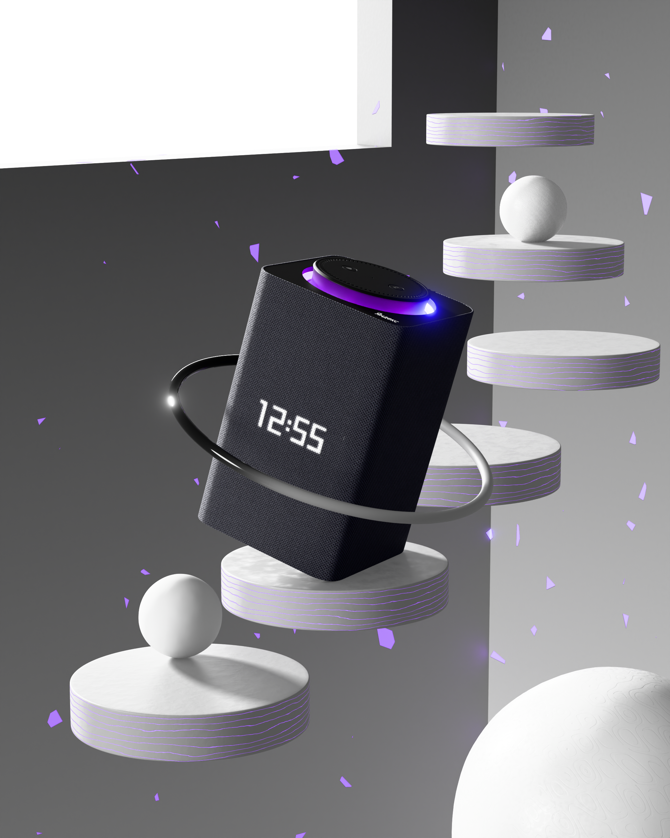 Яндекс Станция Макс / Yandex Station Max — Изображение №10 — 3D, Анимация на Dprofile