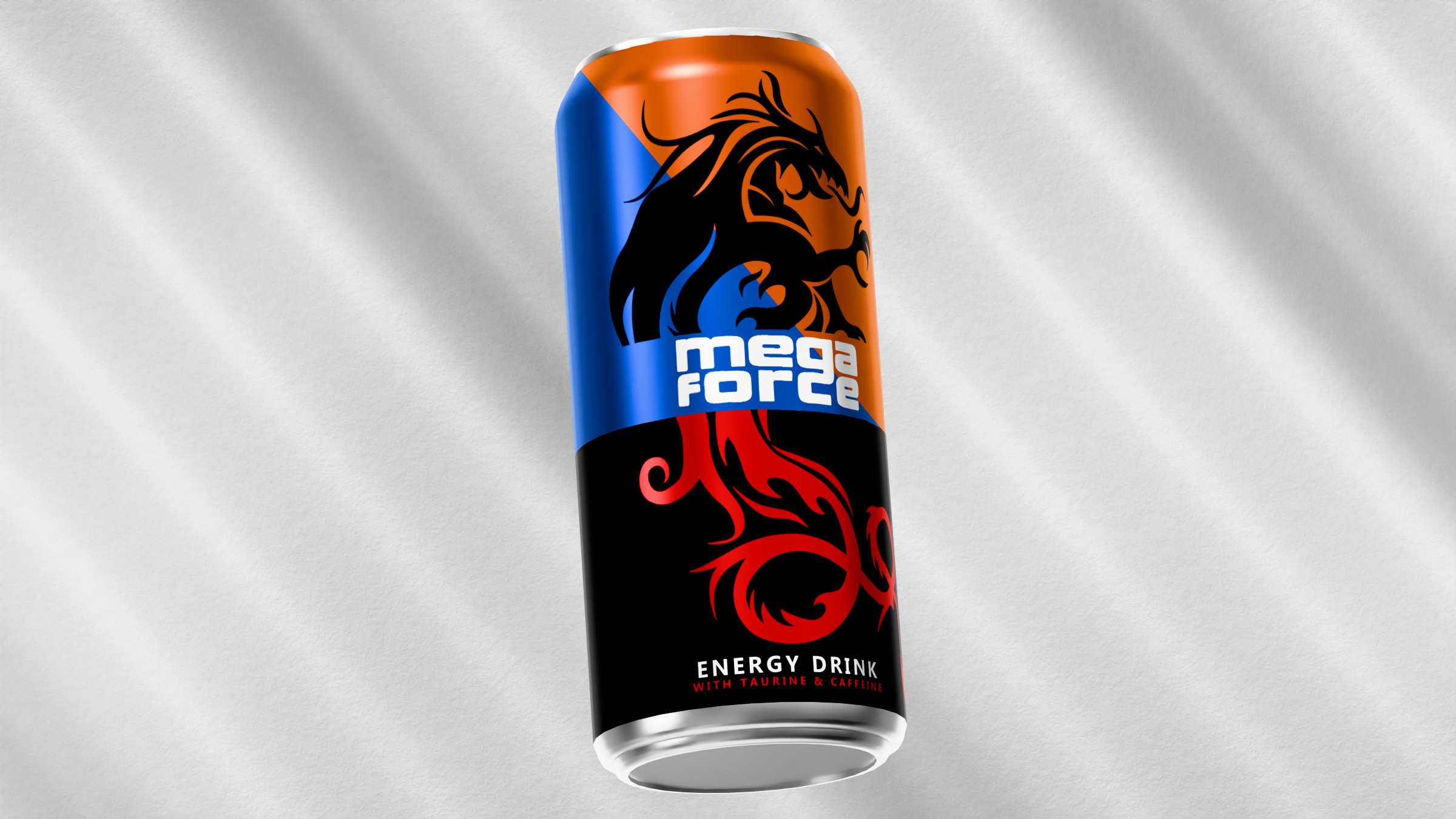 Mega Force | Energy drink can — Изображение №7 — 3D, Анимация на Dprofile