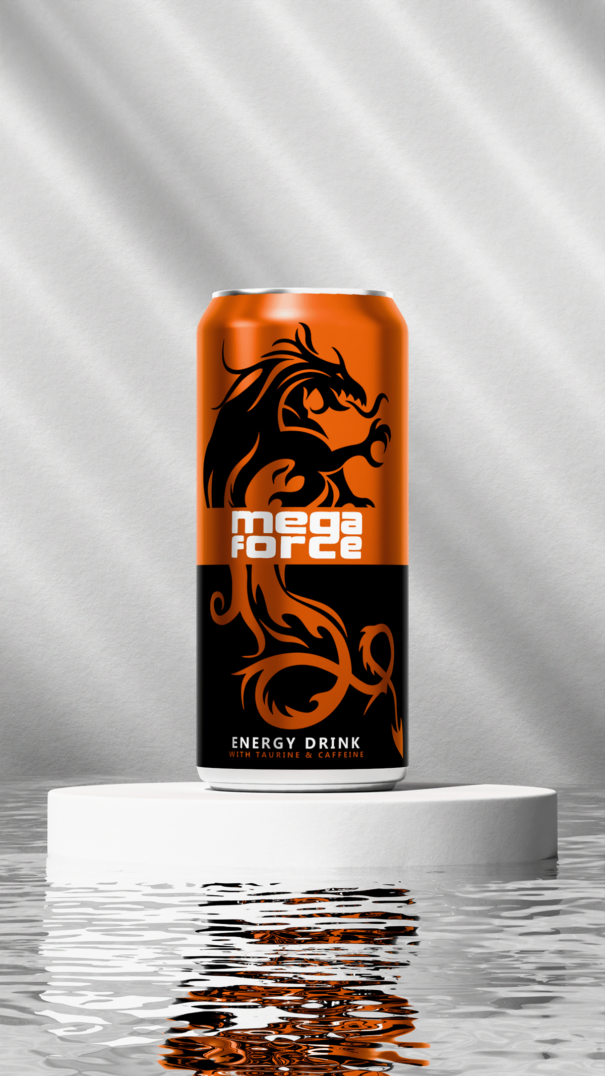 Mega Force | Energy drink can — Изображение №4 — 3D, Анимация на Dprofile