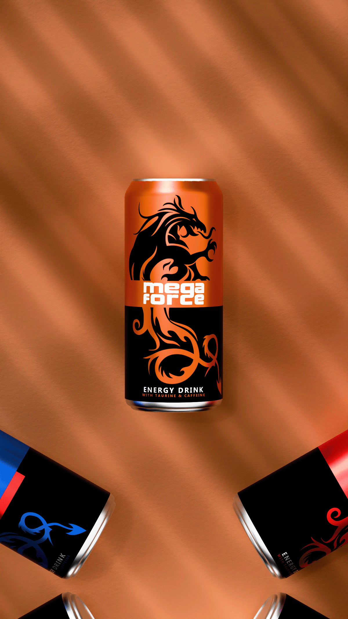 Mega Force | Energy drink can — Изображение №10 — 3D, Анимация на Dprofile