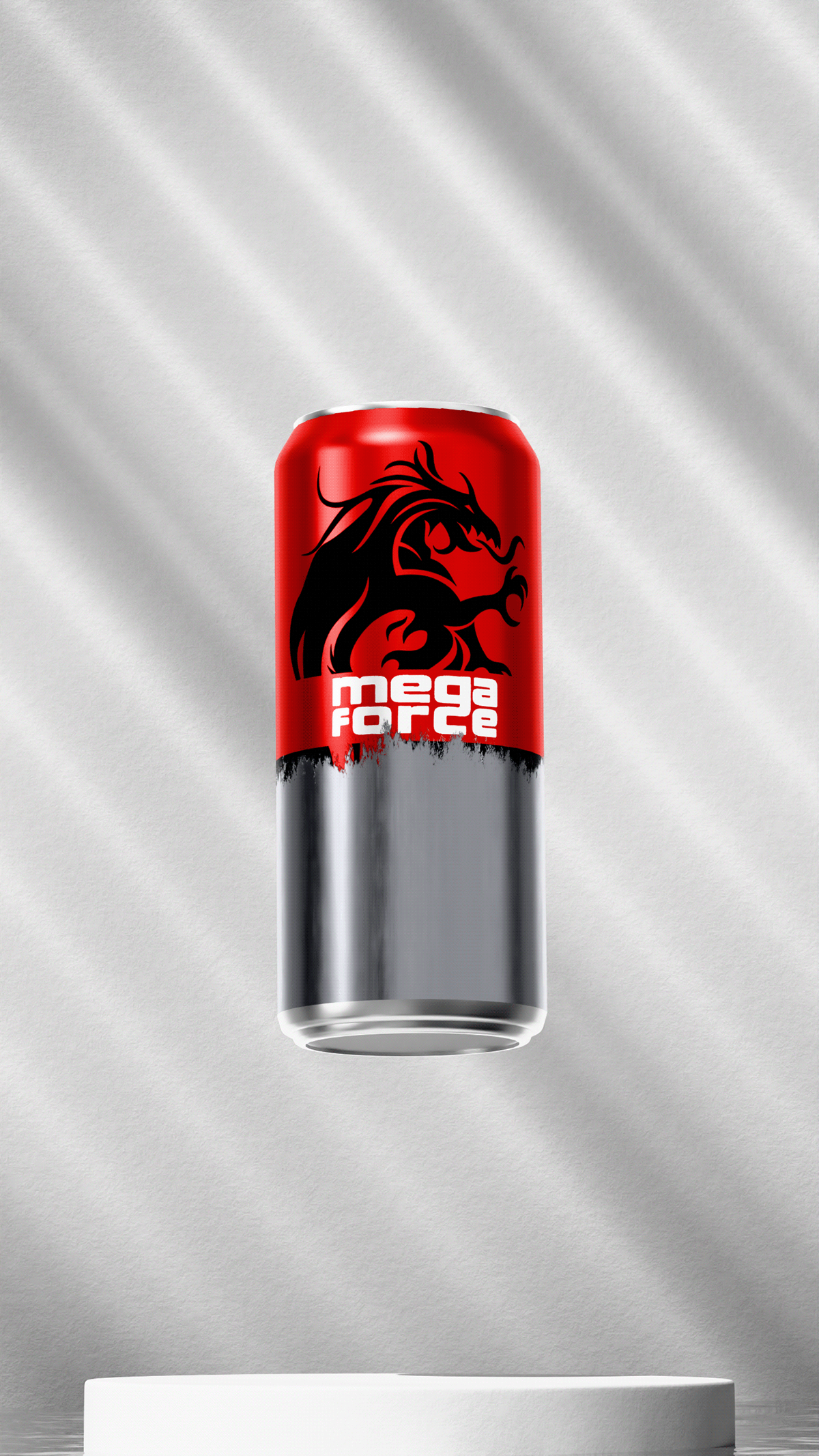 Mega Force | Energy drink can — Изображение №5 — 3D, Анимация на Dprofile