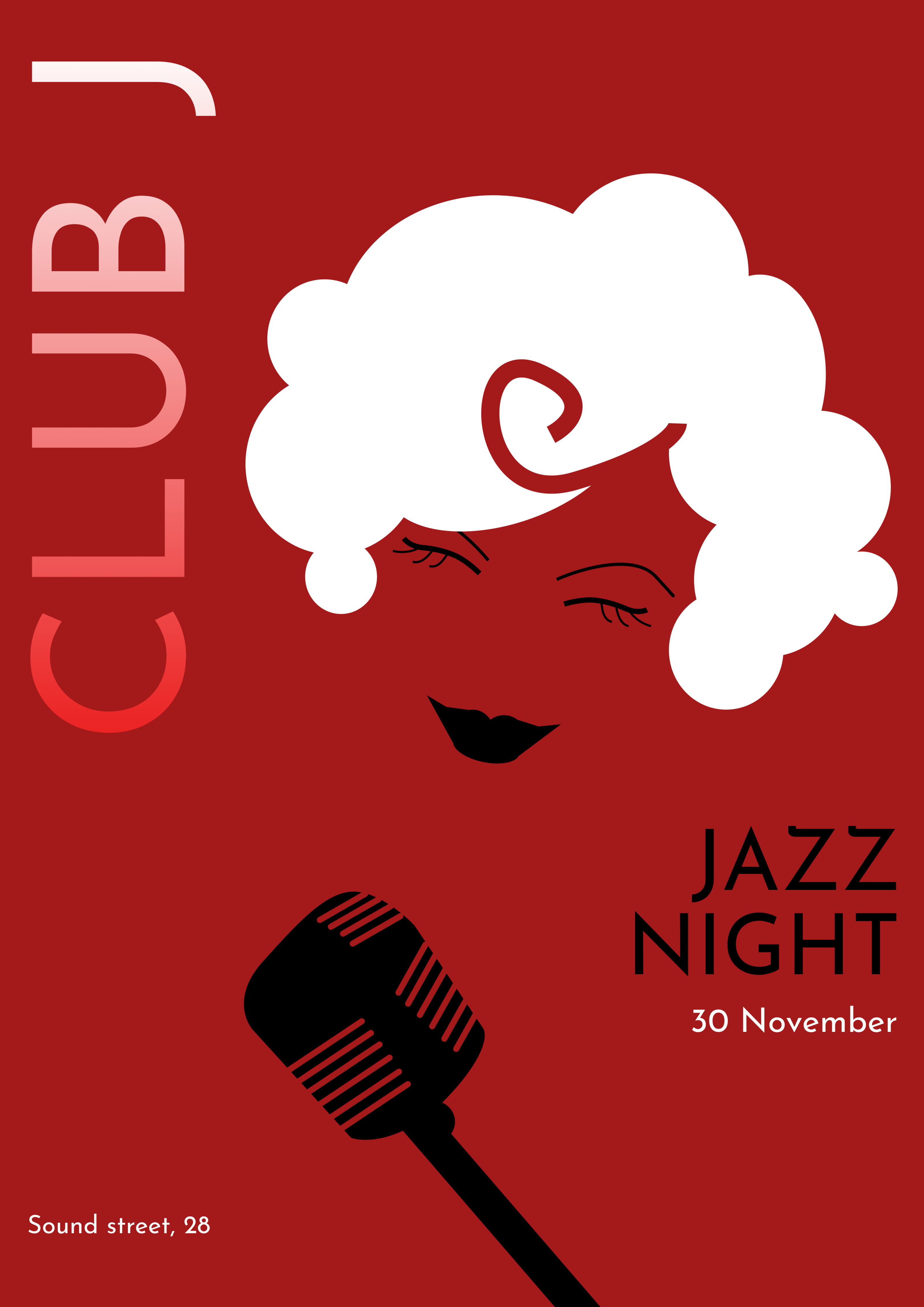 Poster Jazz Night - Coloristic — Изображение №2 — Графика, Маркетинг на Dprofile