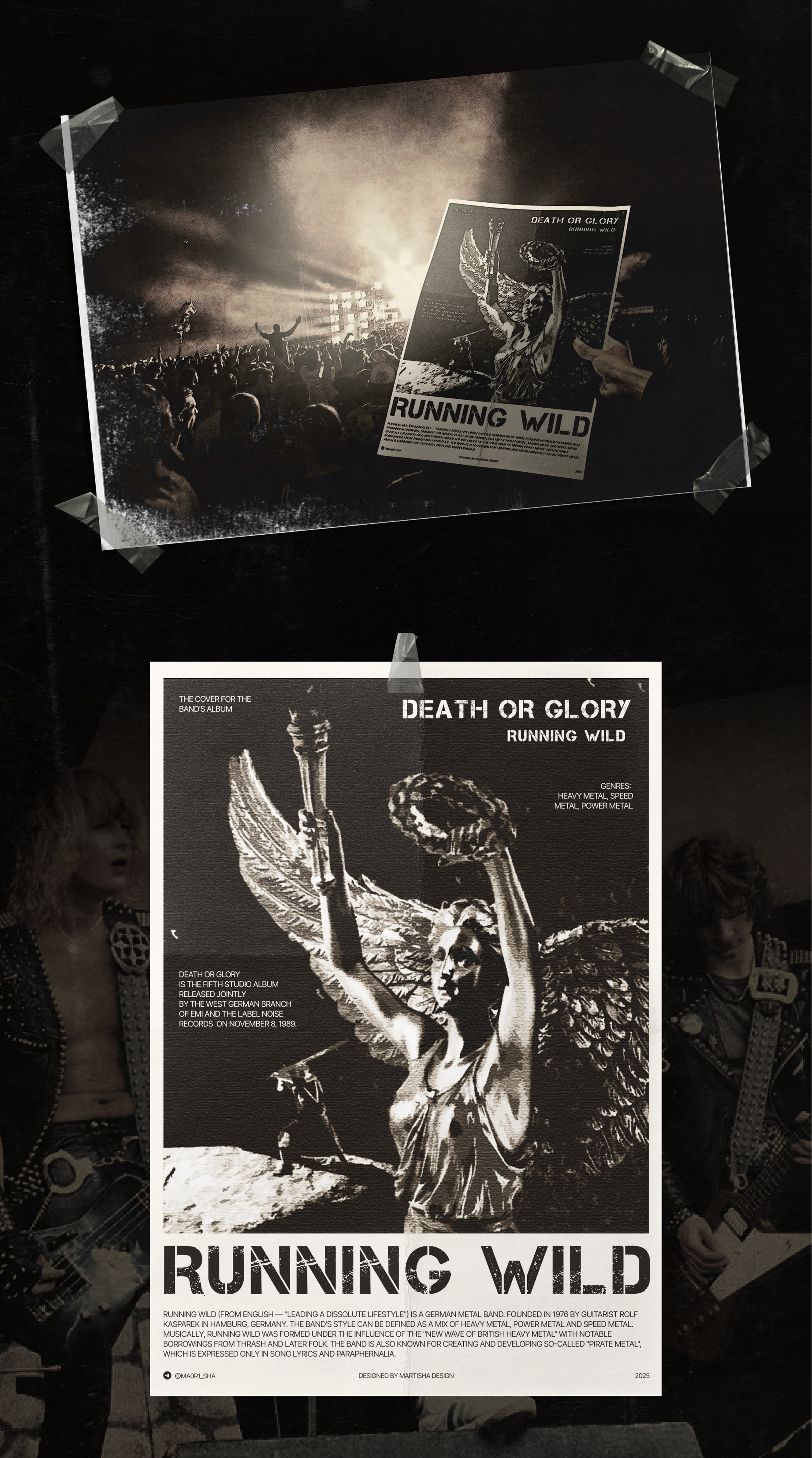 MOVIES AND MUSIC / Poster collection 2025-2024 — Изображение №6 — Графика на Dprofile