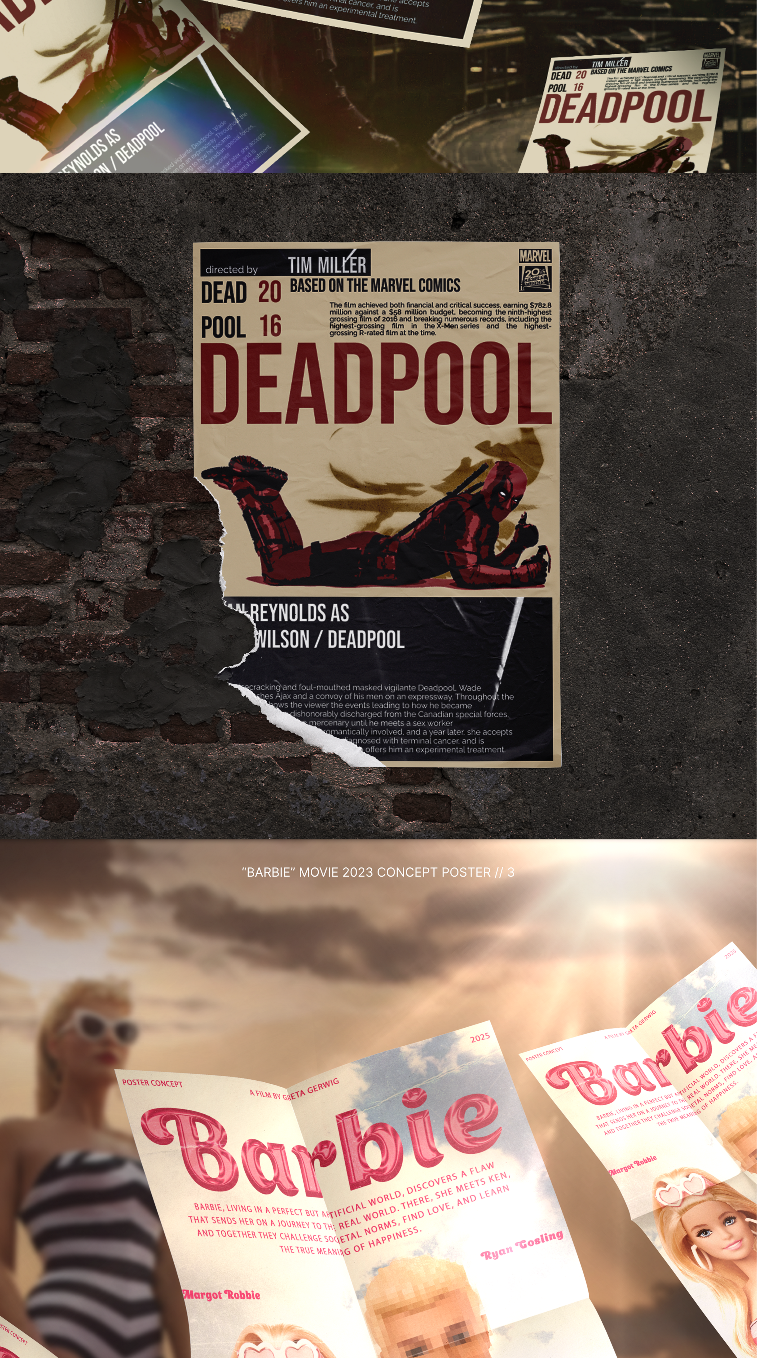 MOVIES AND MUSIC / Poster collection 2025-2024 — Изображение №3 — Графика на Dprofile