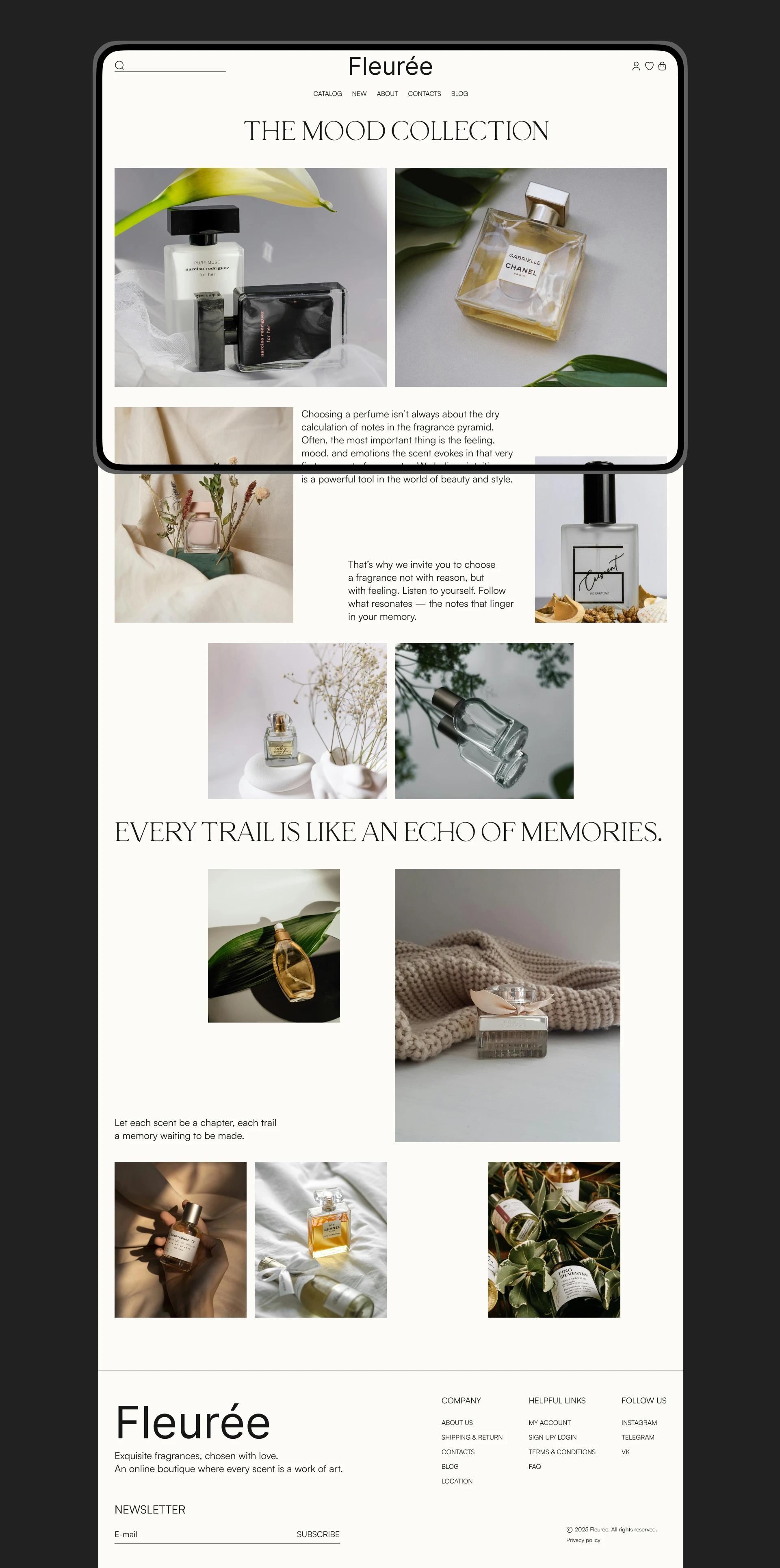 Fleurée online perfume store — Изображение №10 — Интерфейсы на Dprofile