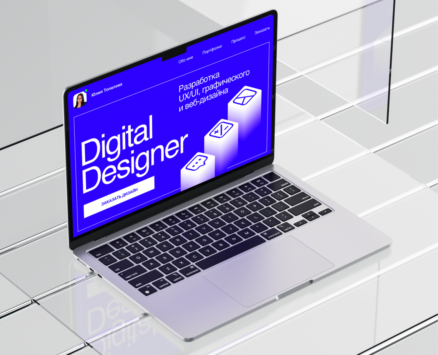 СайтВизитка — Интерфейсы, Графика на Dprofile