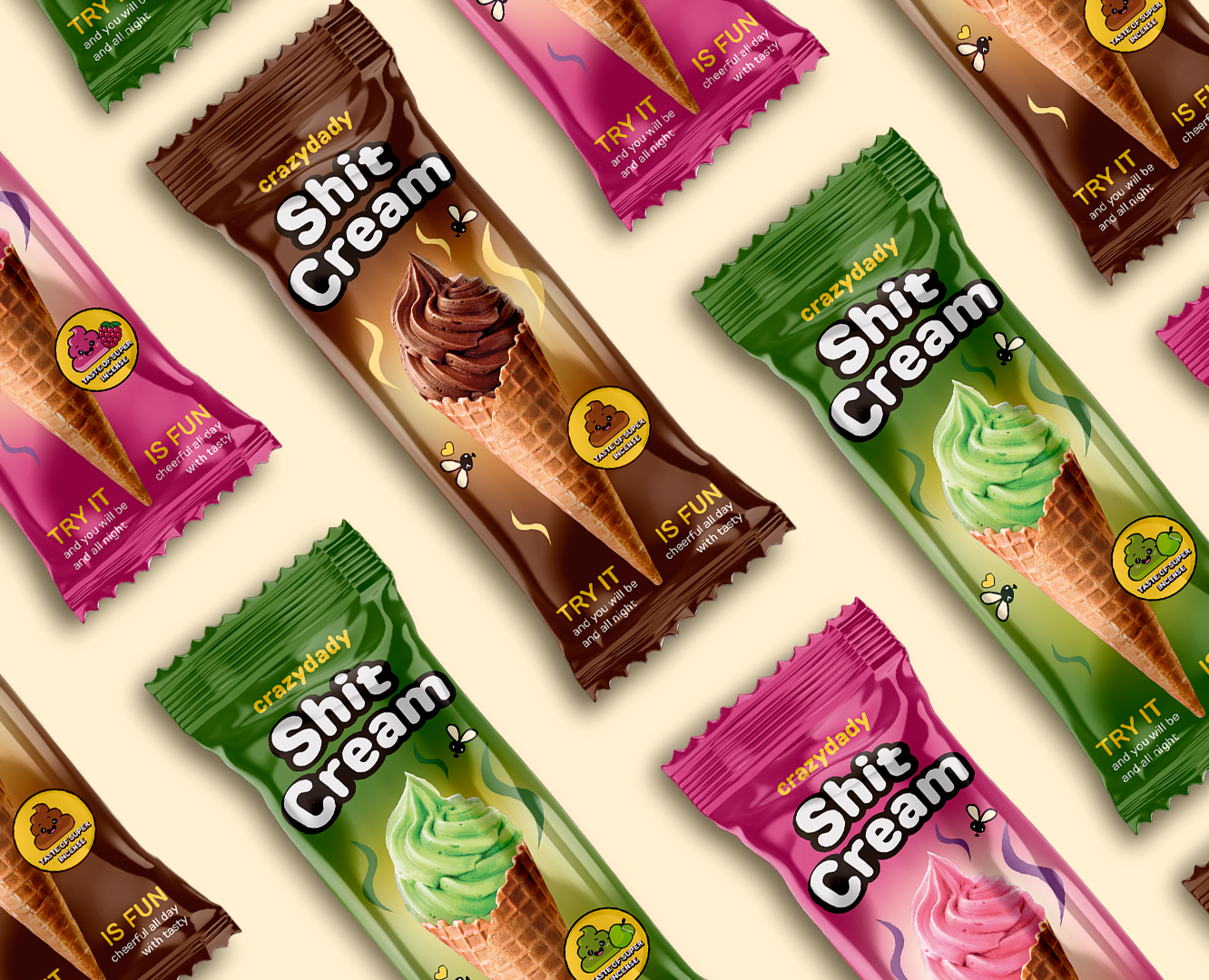 Дизайн упаковки для мороженого — Брендинг, Графика на Dprofile