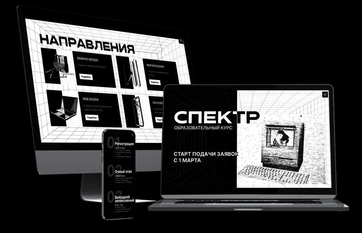 Образовательный курс «СПЕКТР» — Изображение №5 — Брендинг, Графика на Dprofile