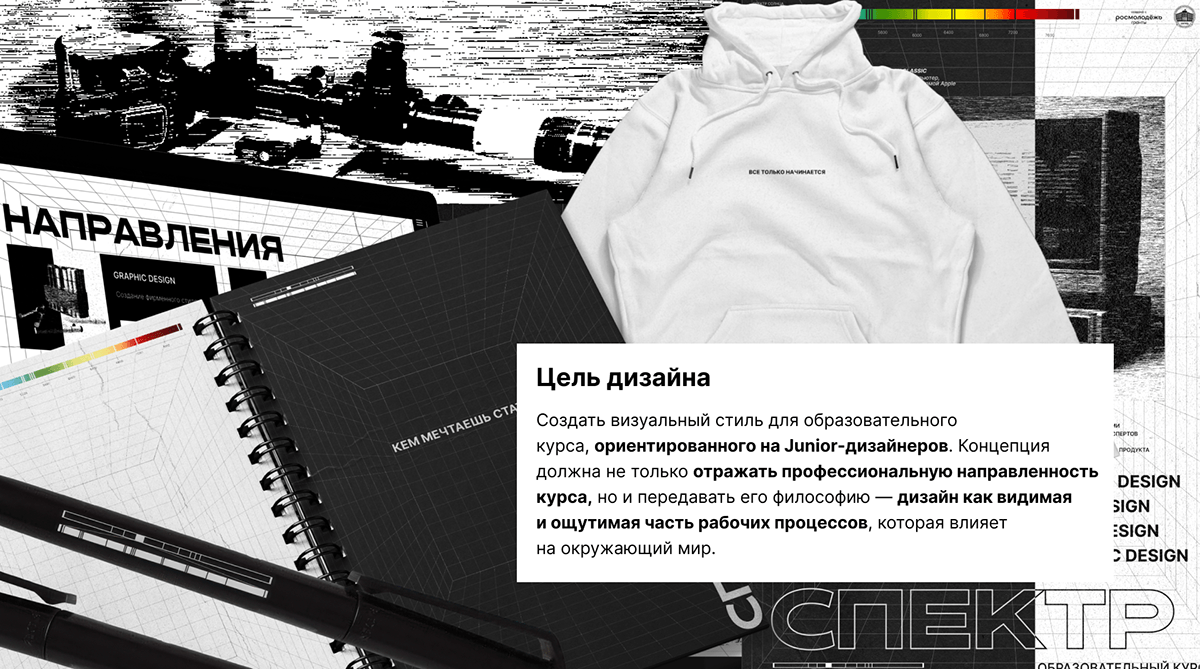 Образовательный курс «СПЕКТР» — Изображение №3 — Брендинг, Графика на Dprofile