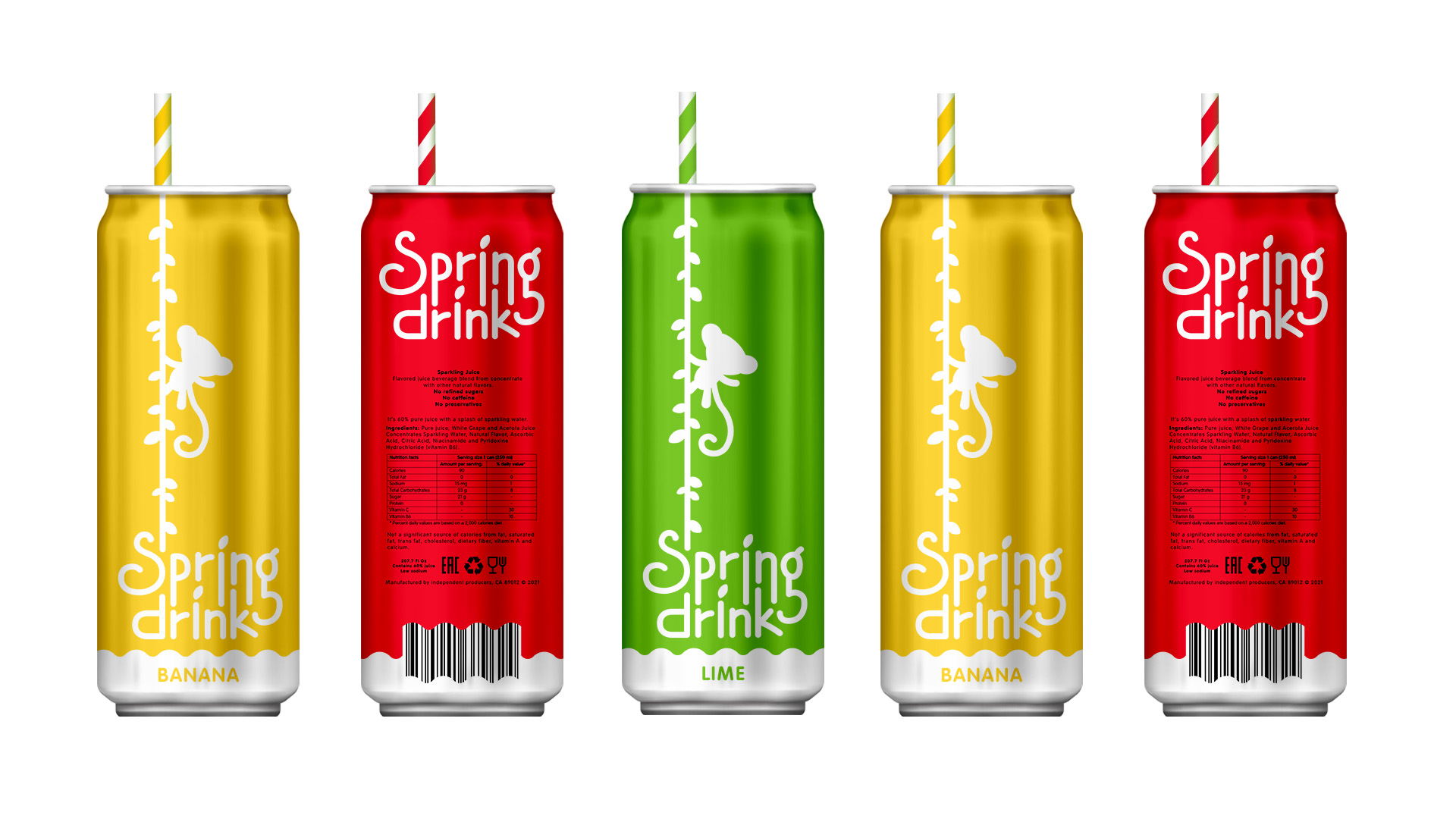 Напиток Spring Drink — Изображение №3 — Брендинг, Маркетинг на Dprofile