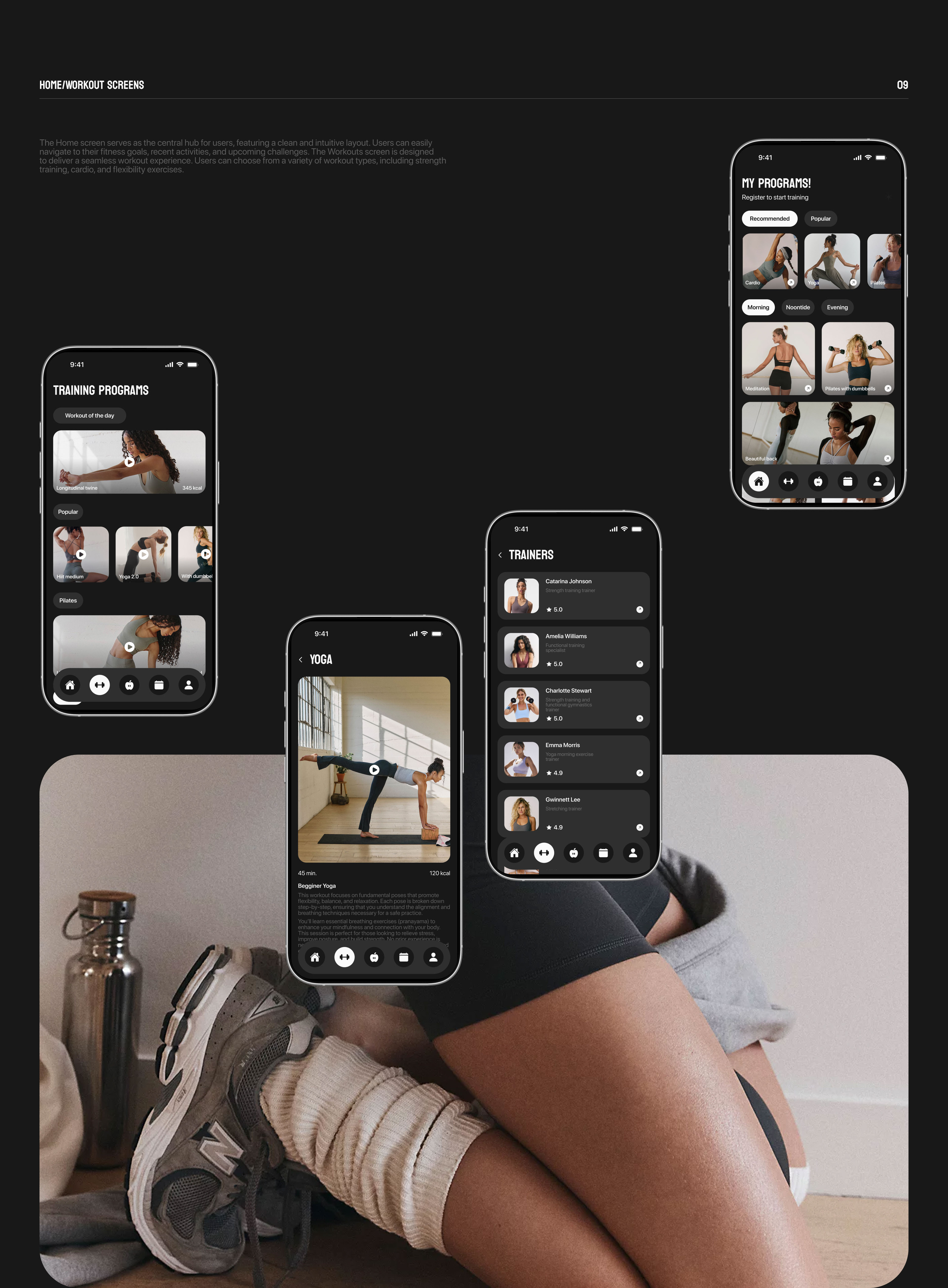 Fitness app mobile| UX\UI — Изображение №12 — Интерфейсы на Dprofile