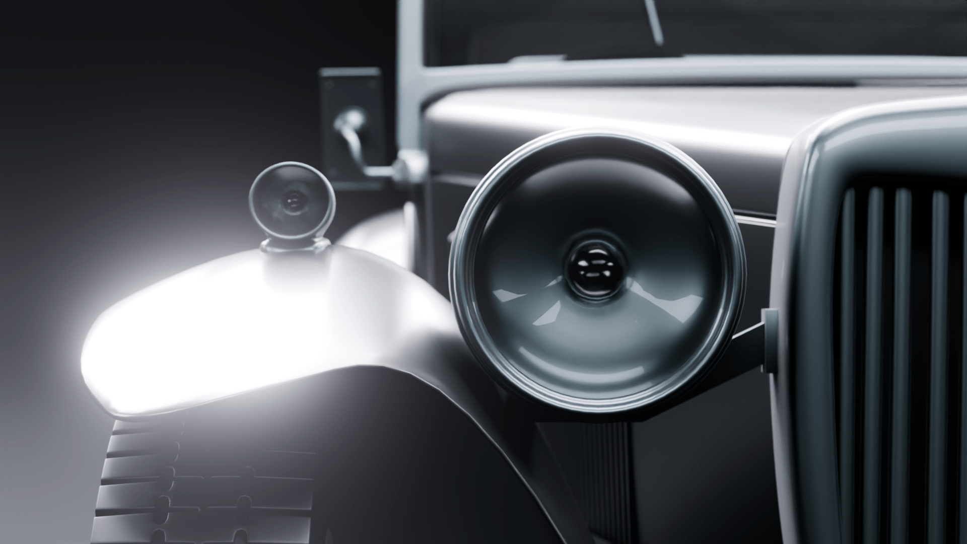 CGI MG T-type - retro sports car — Изображение №3 — 3D на Dprofile