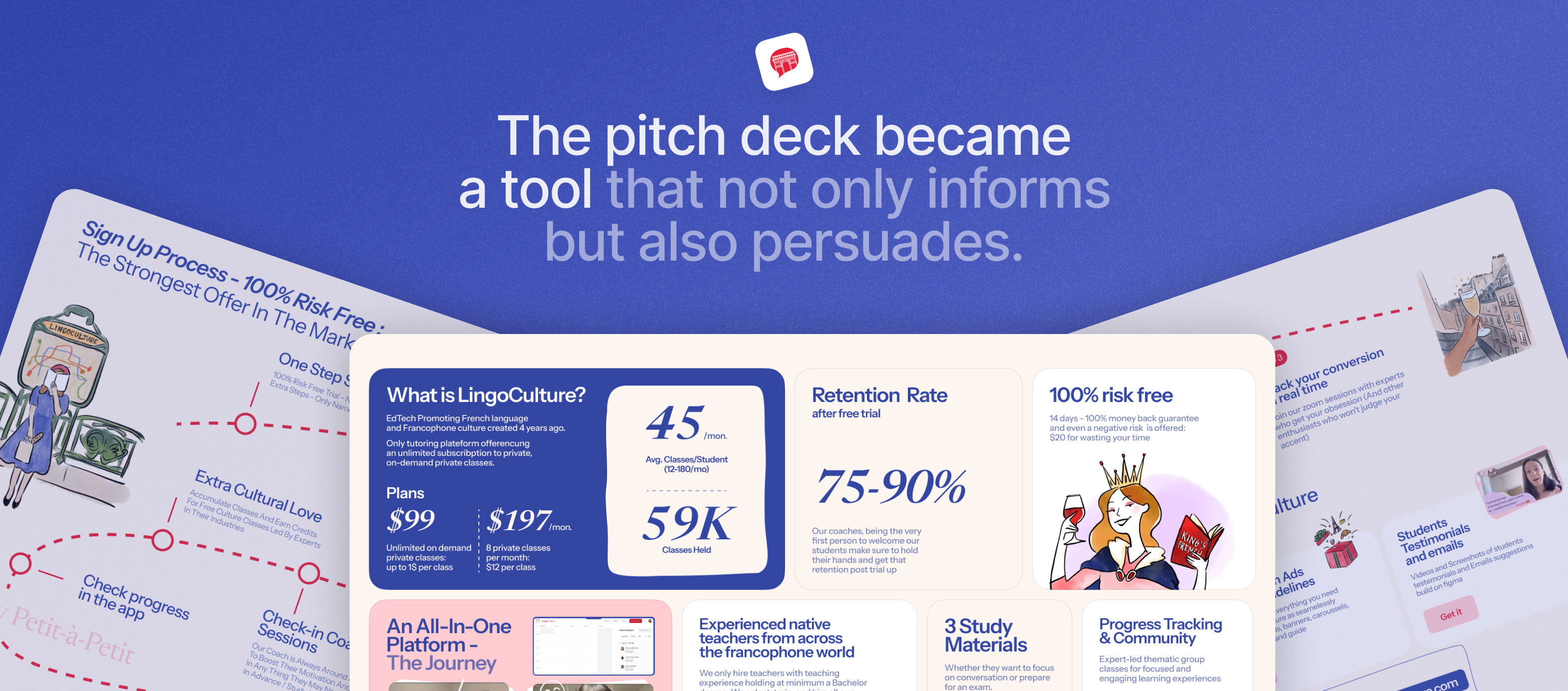 LingoCulture Presentation – Partnership Pitch Deck — Изображение №2 — Графика, Маркетинг на Dprofile