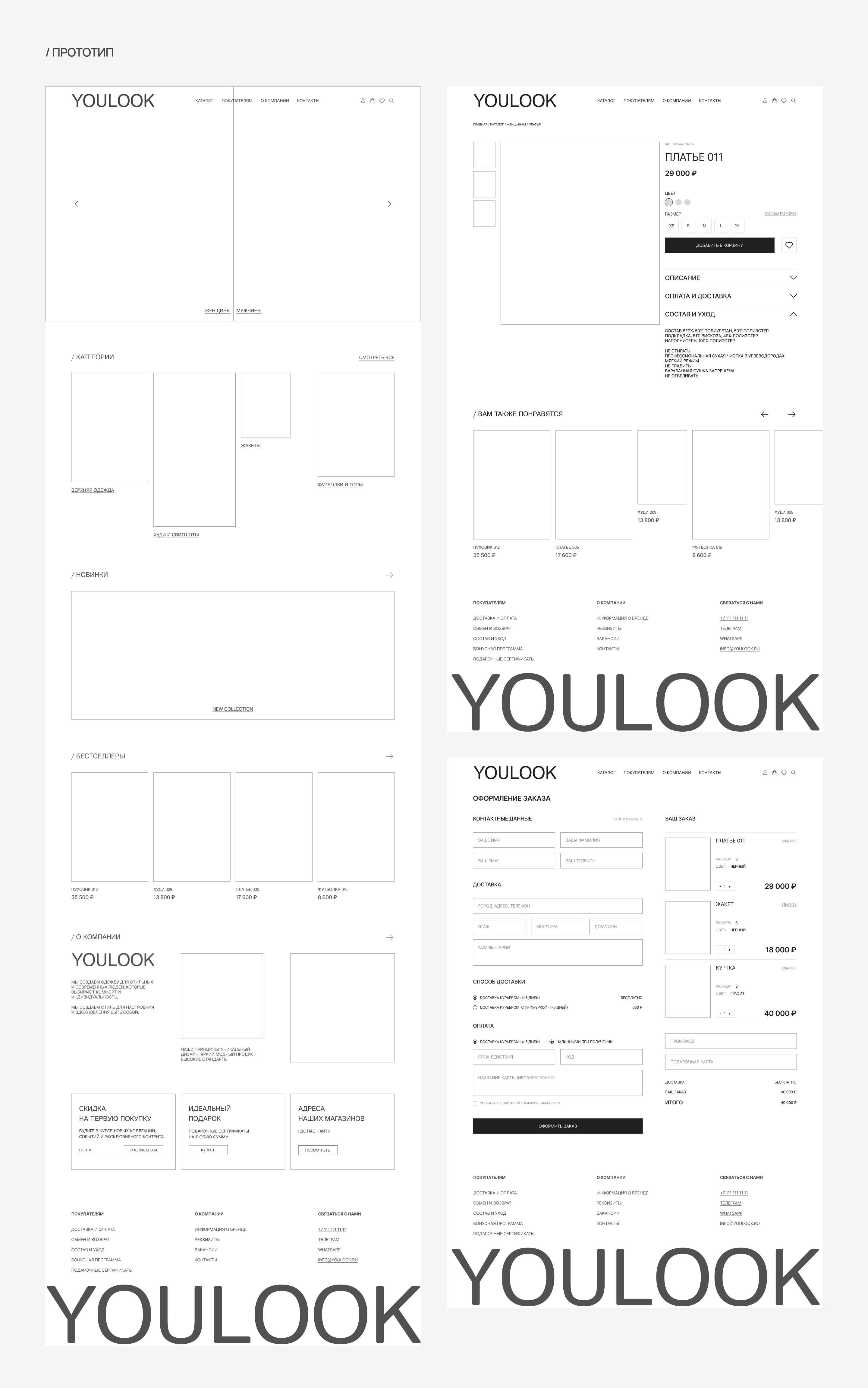 Online store - YOULOOK — Изображение №7 — Интерфейсы на Dprofile