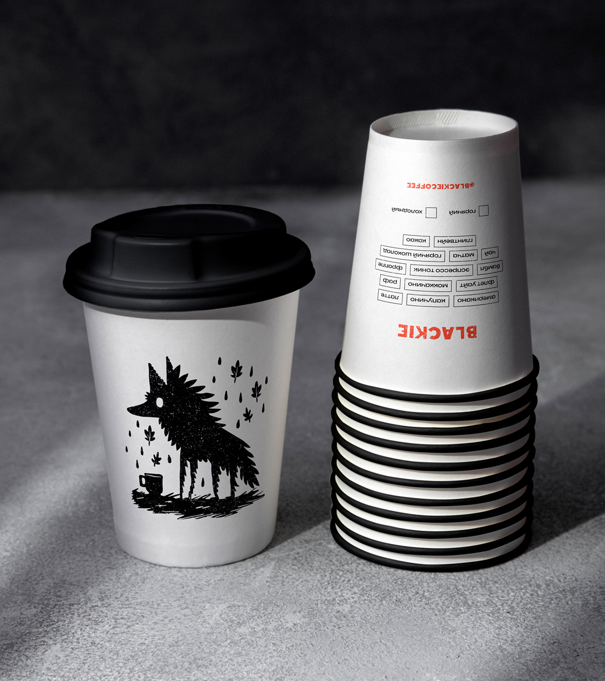 Blackie coffee — Изображение №19 — Брендинг на Dprofile