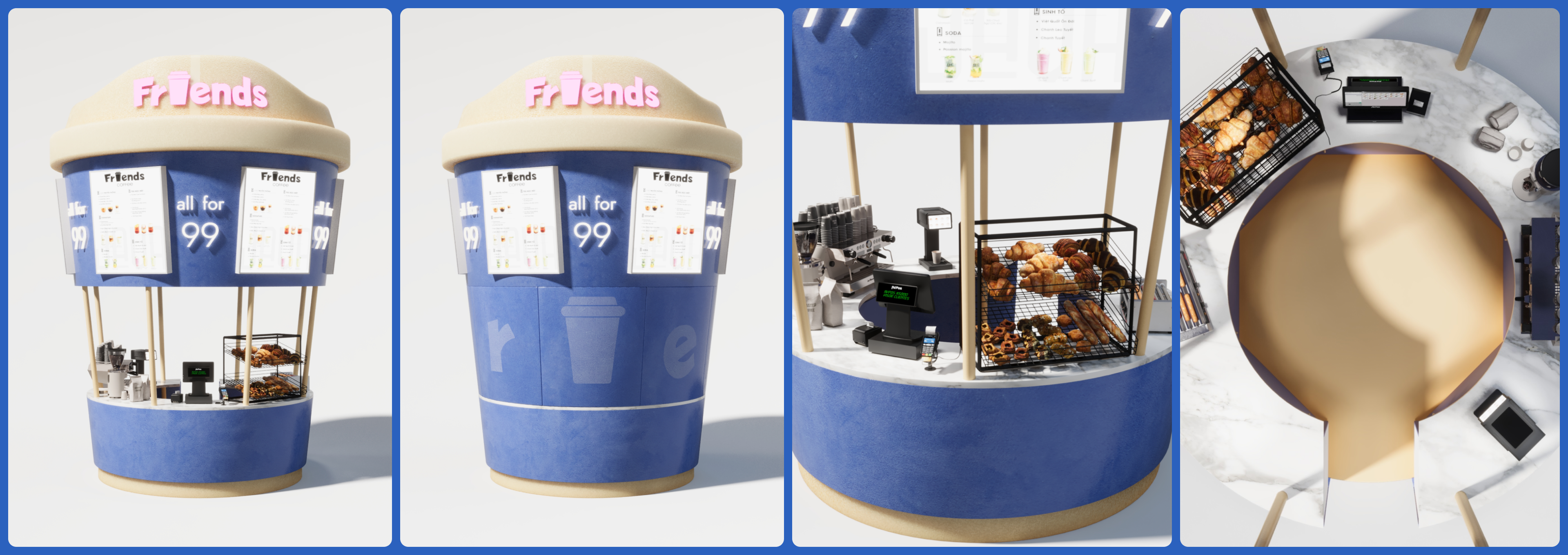 Friends Coffee | Brand Identity — Изображение №5 — Брендинг на Dprofile