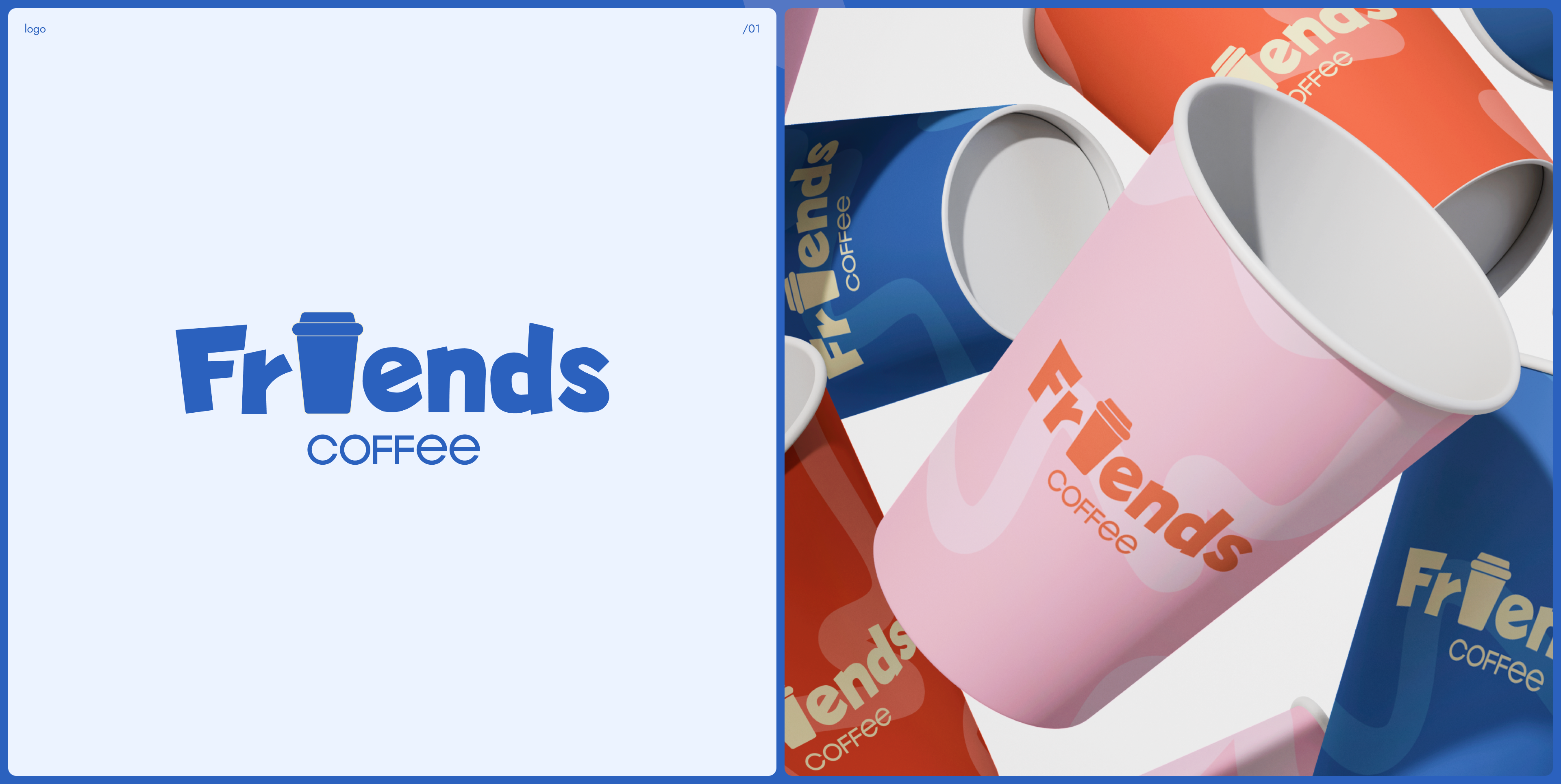 Friends Coffee | Brand Identity — Изображение №3 — Брендинг на Dprofile