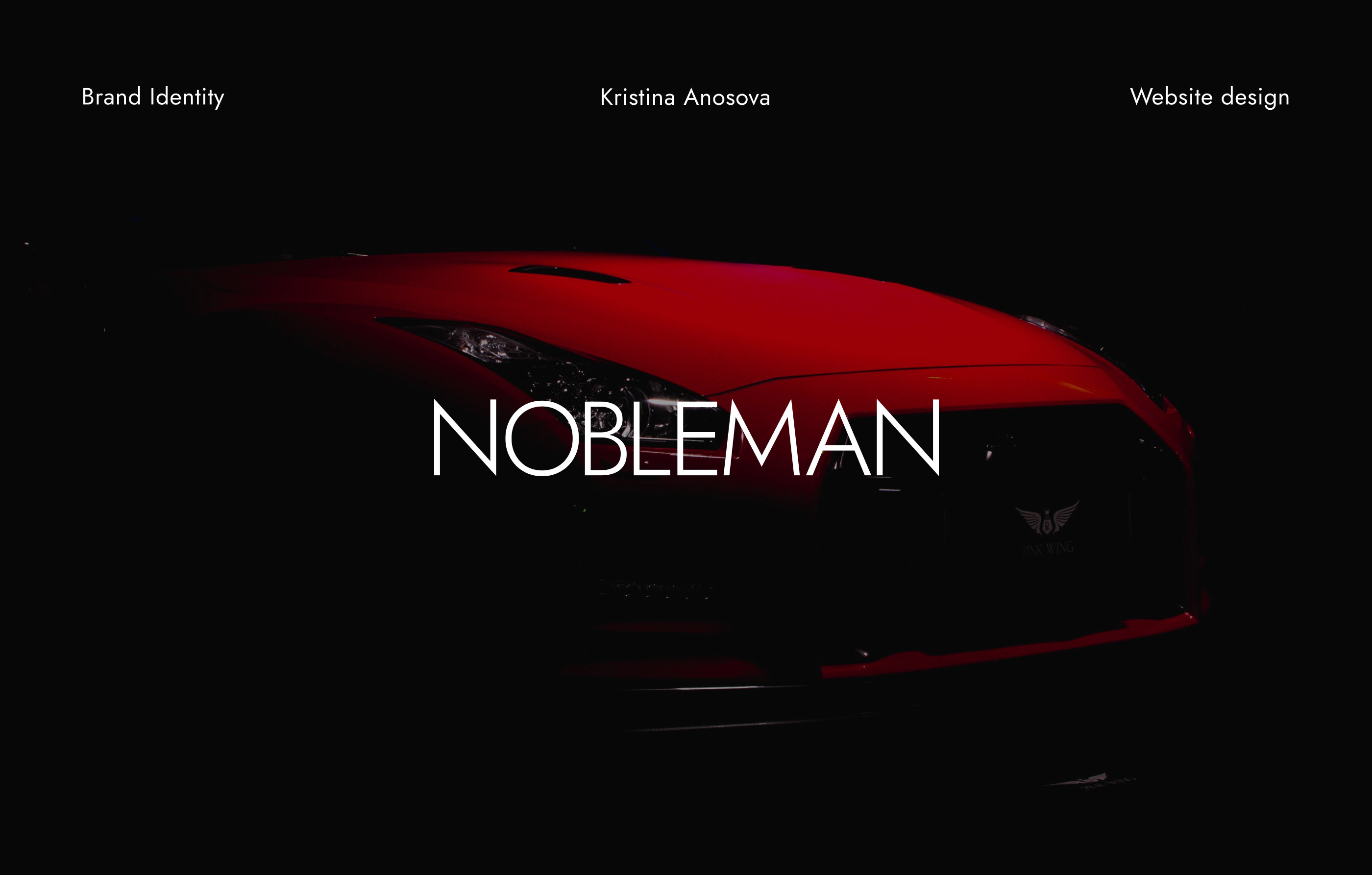 Nobleman | Identity & Website — Изображение №1 — Интерфейсы, Брендинг на Dprofile