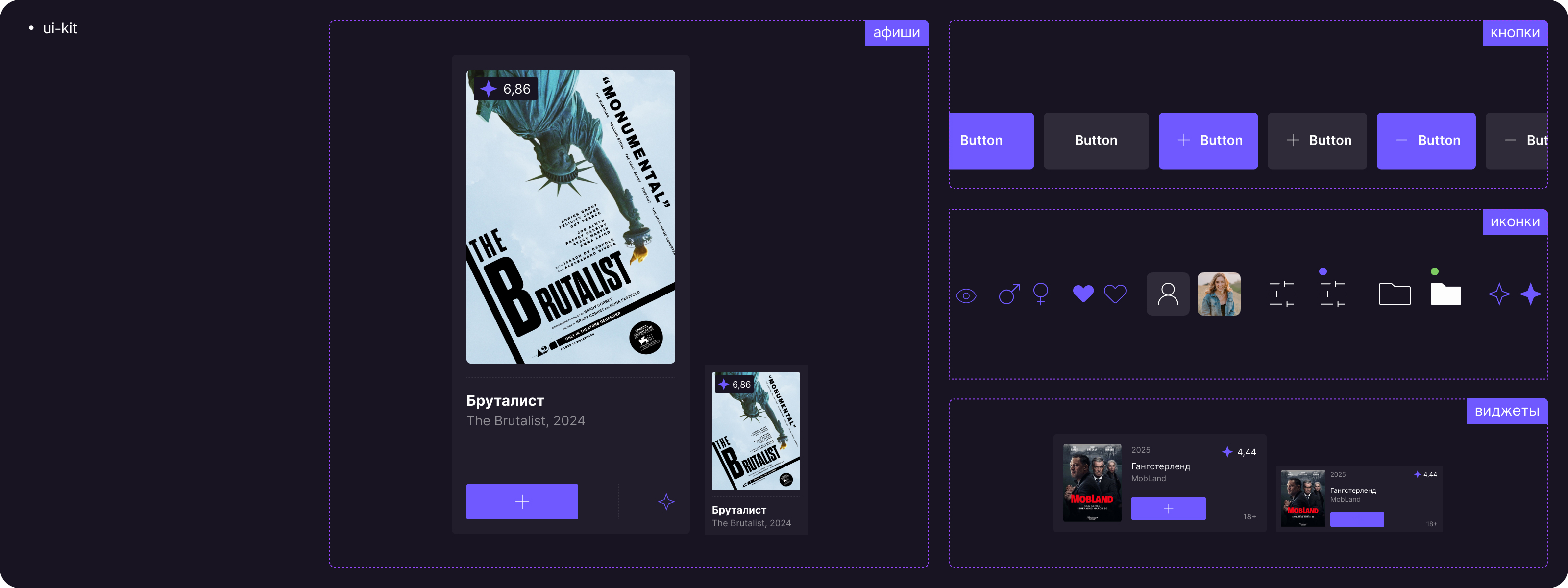 Концепт редизайна рекомендательного сервиса КиноНавигатор — Изображение №23 — Интерфейсы на Dprofile