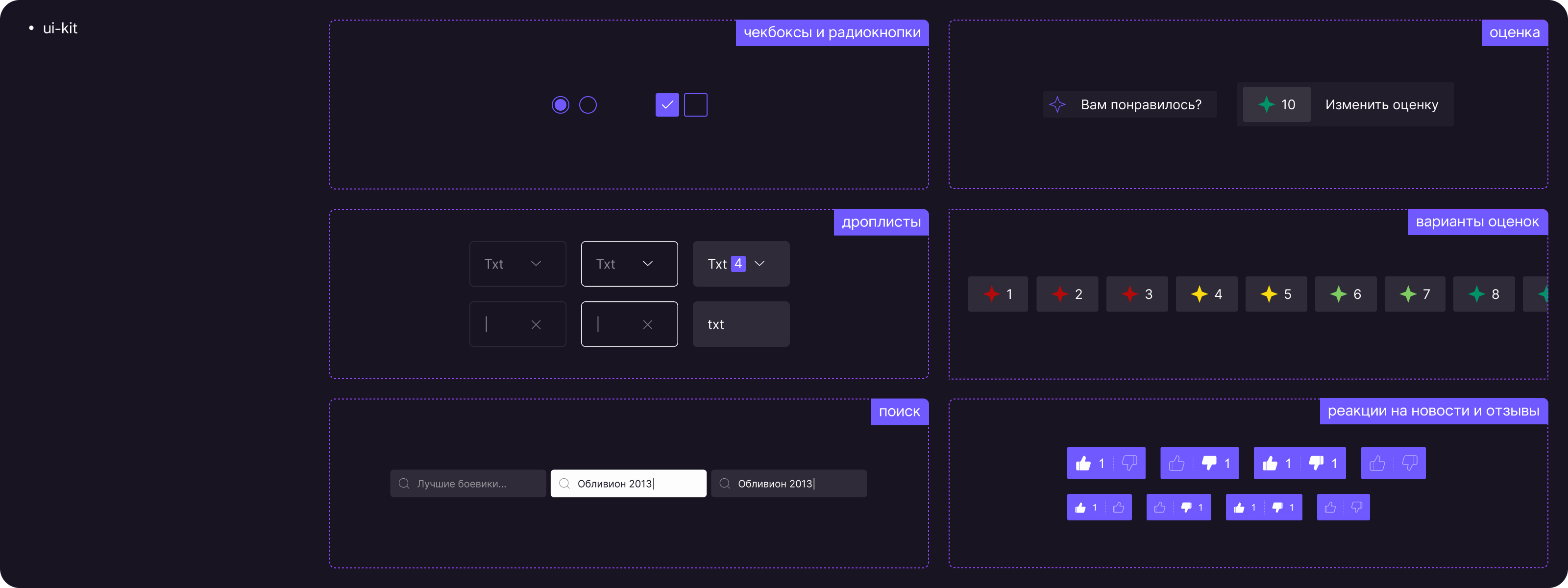 Концепт редизайна рекомендательного сервиса КиноНавигатор — Изображение №24 — Интерфейсы на Dprofile
