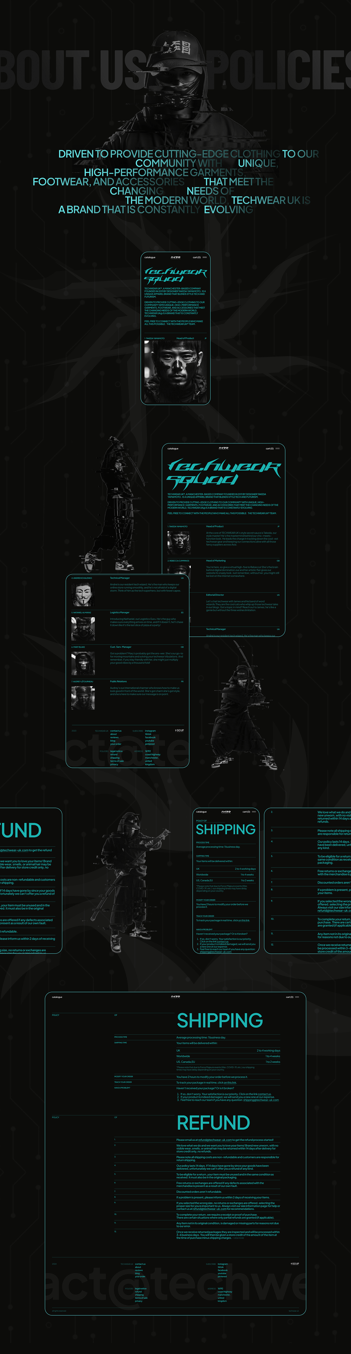 ONLINE SHOP | DARK WEB | UX/UI+AI — Изображение №13 — Интерфейсы, Анимация на Dprofile