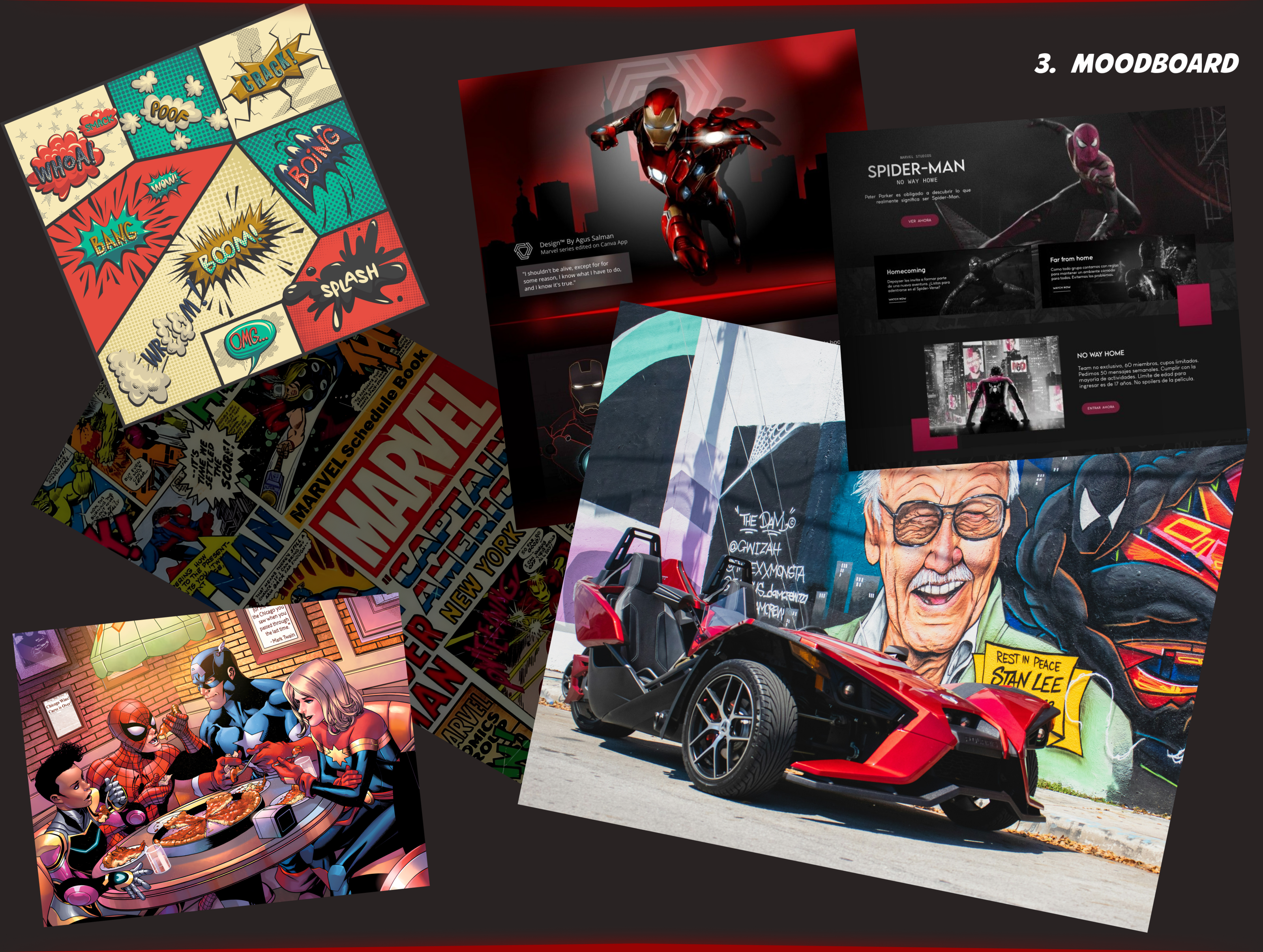 Интернет-магазин по продаже комиксов Марвел — Изображение №5 — Интерфейсы на Dprofile