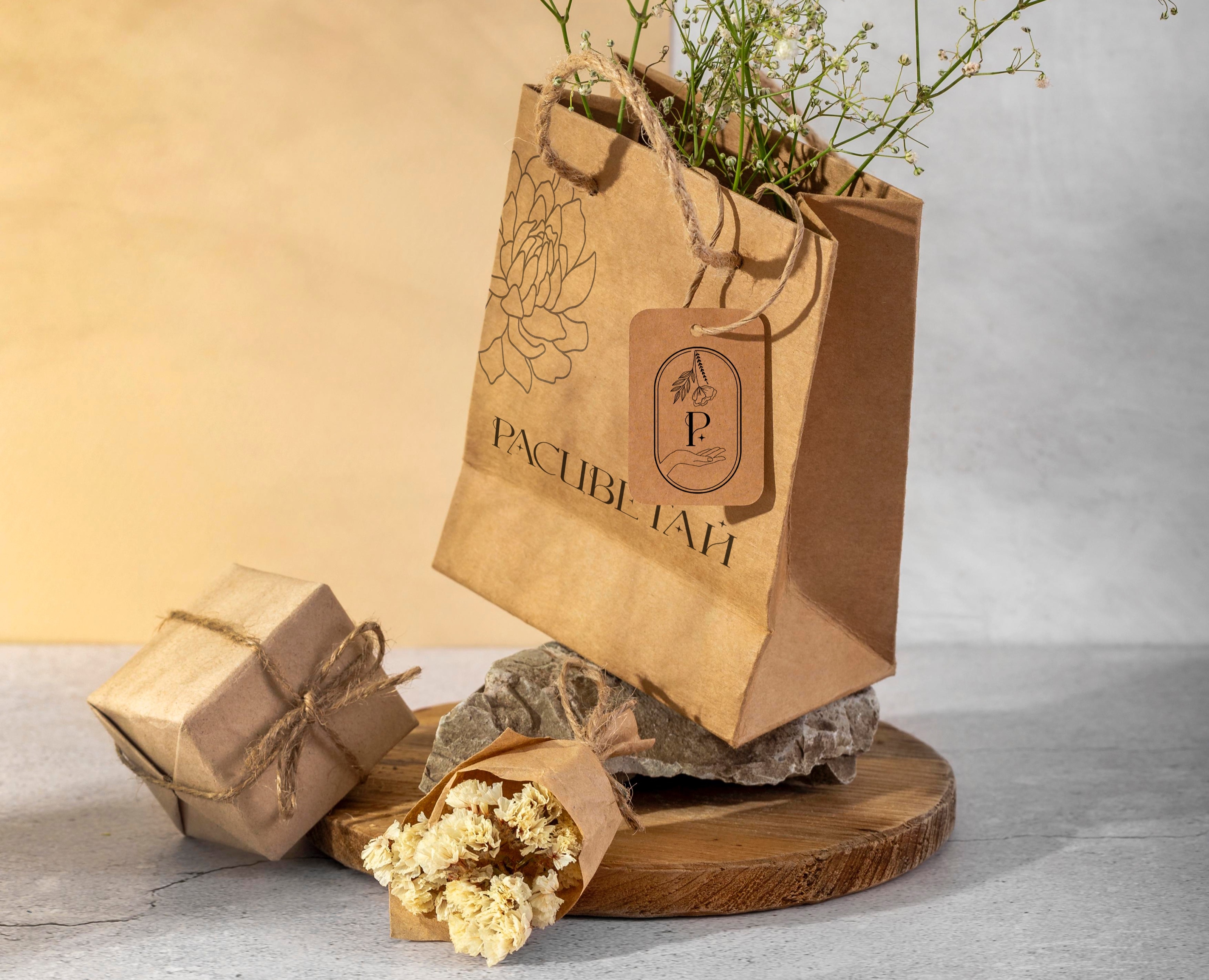 Расцветай | Фирменный стиль студии флористики — Брендинг на Dprofile