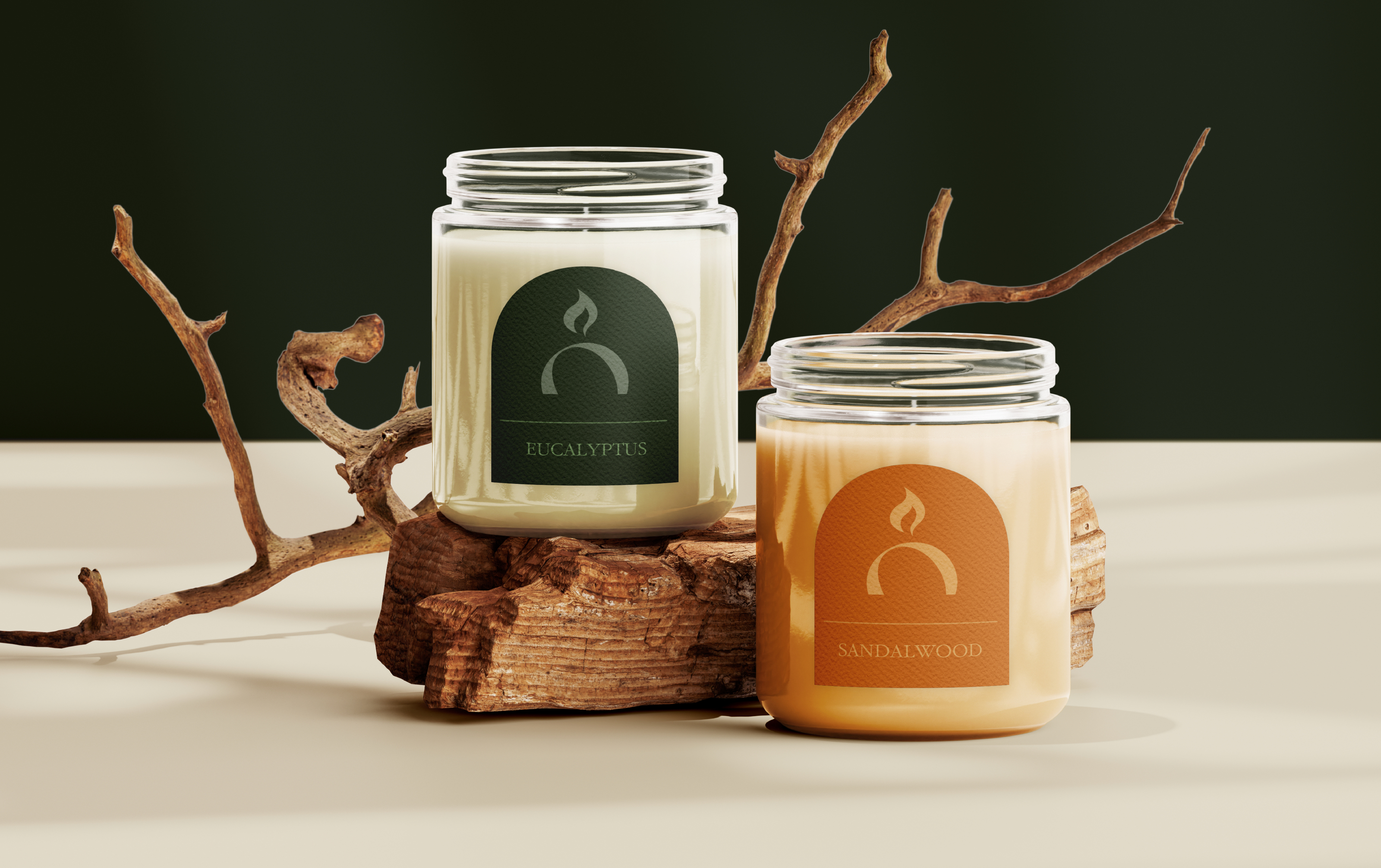 Логотип & Фирменный стиль для бренда свечей | NOSTRESS — Изображение №15 — Брендинг на Dprofile