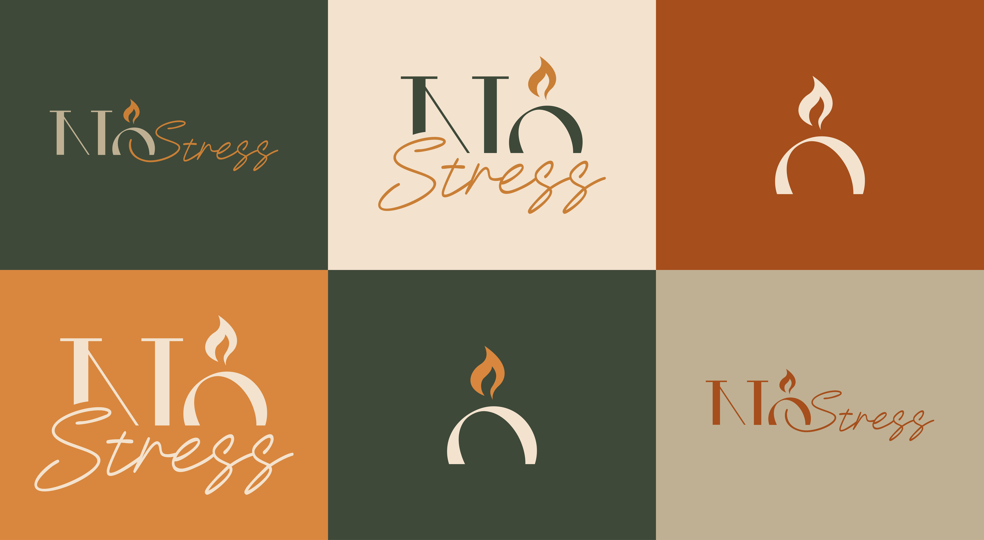 Логотип & Фирменный стиль для бренда свечей | NOSTRESS — Изображение №6 — Брендинг на Dprofile