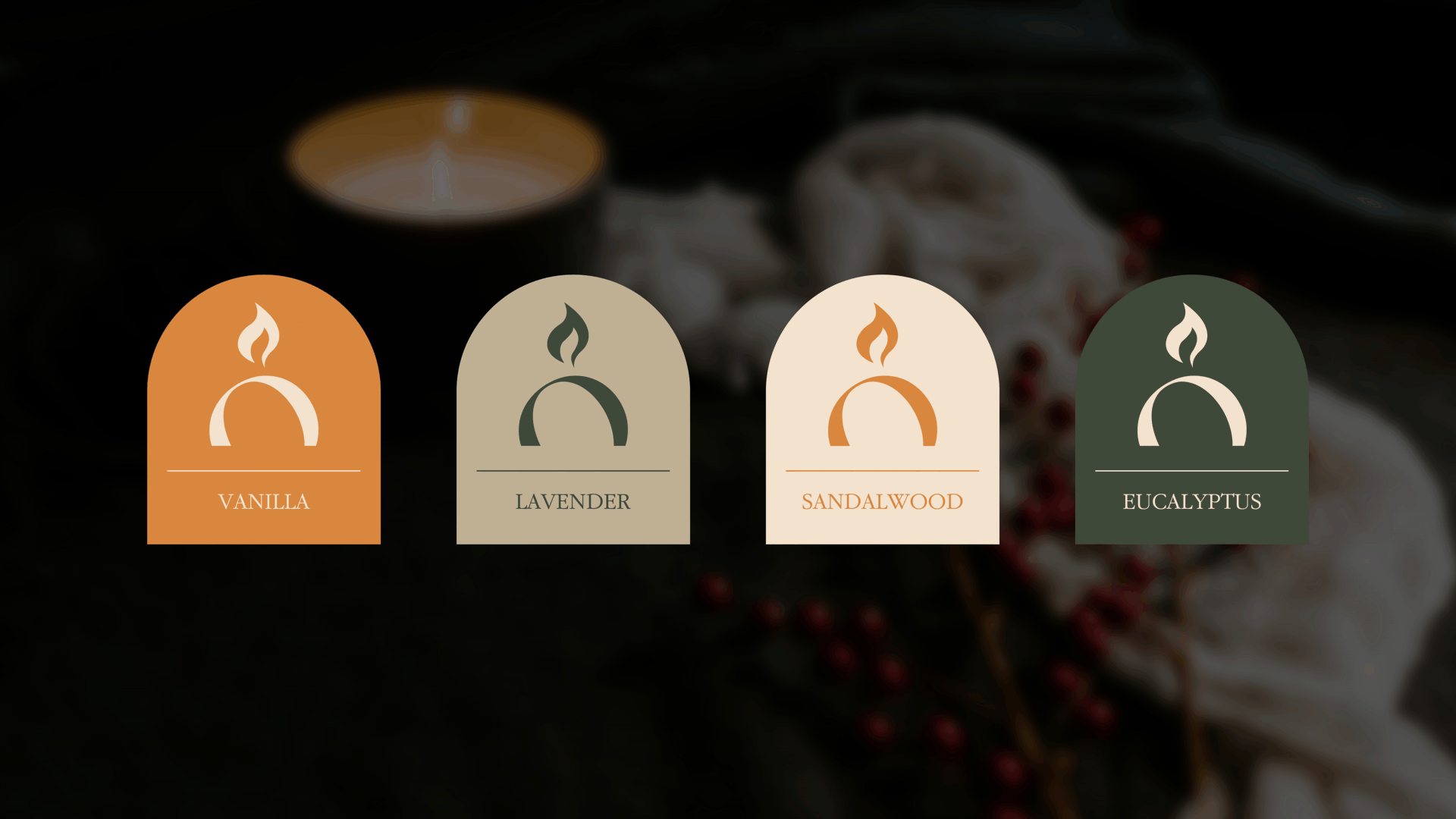 Логотип & Фирменный стиль для бренда свечей | NOSTRESS — Изображение №14 — Брендинг на Dprofile