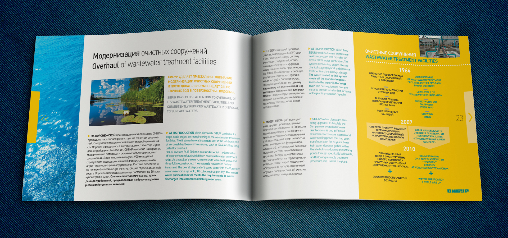 Брошюра СИБУР «Зеленые страницы» — Изображение №8 — Графика, Маркетинг на Dprofile