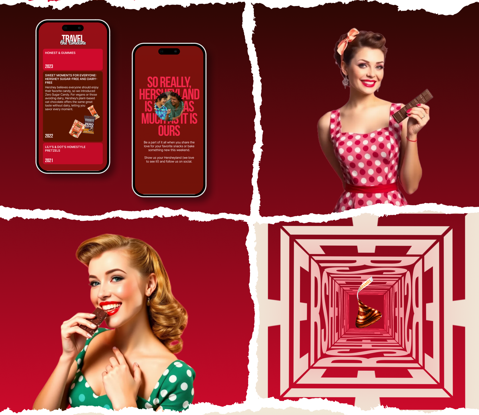 Hersheyland – редизайн платформы с продуктами бренда и вдох… — Изображение №12 — Интерфейсы, Брендинг на Dprofile
