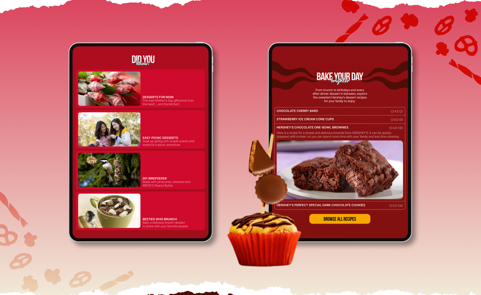 Hersheyland – редизайн платформы с продуктами бренда и вдох… — Изображение №3 — Интерфейсы, Брендинг на Dprofile