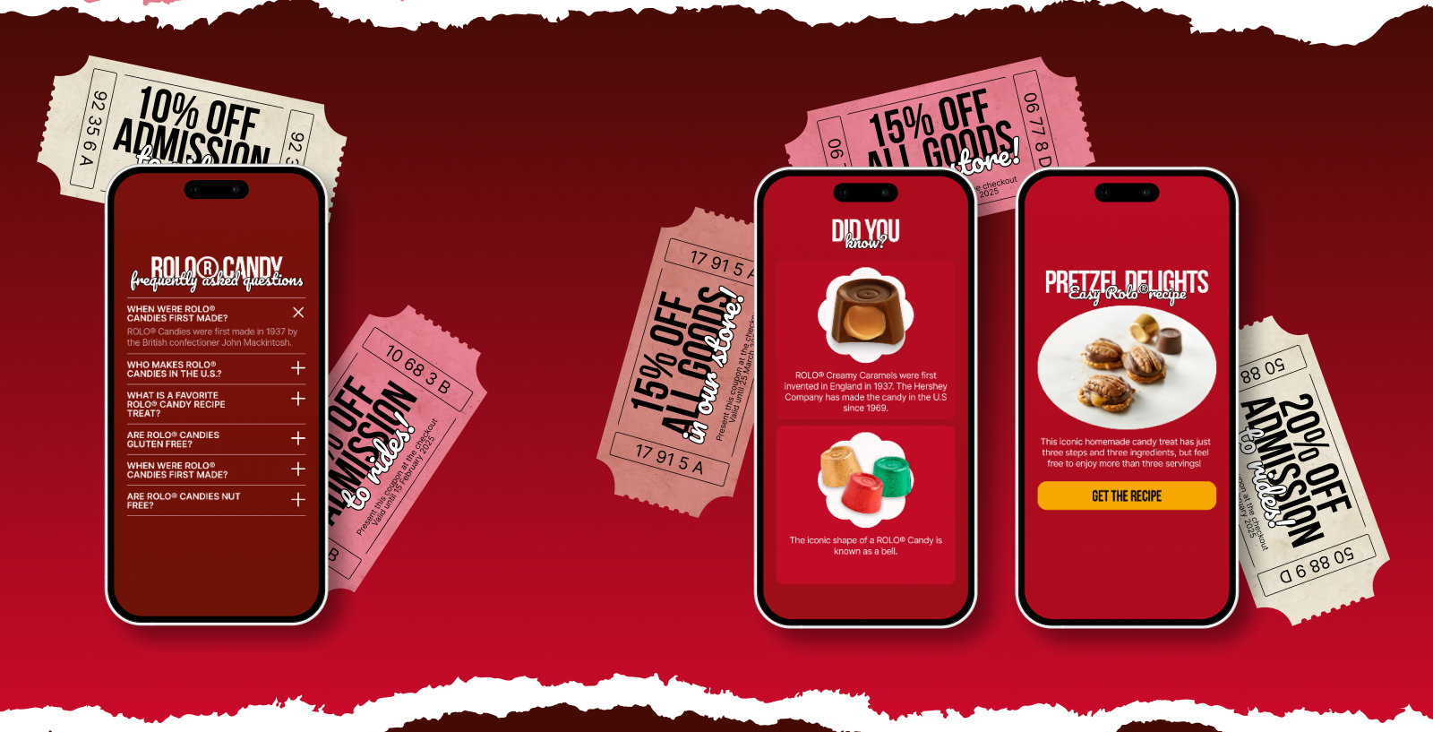 Hersheyland – редизайн платформы с продуктами бренда и вдох… — Изображение №8 — Интерфейсы, Брендинг на Dprofile